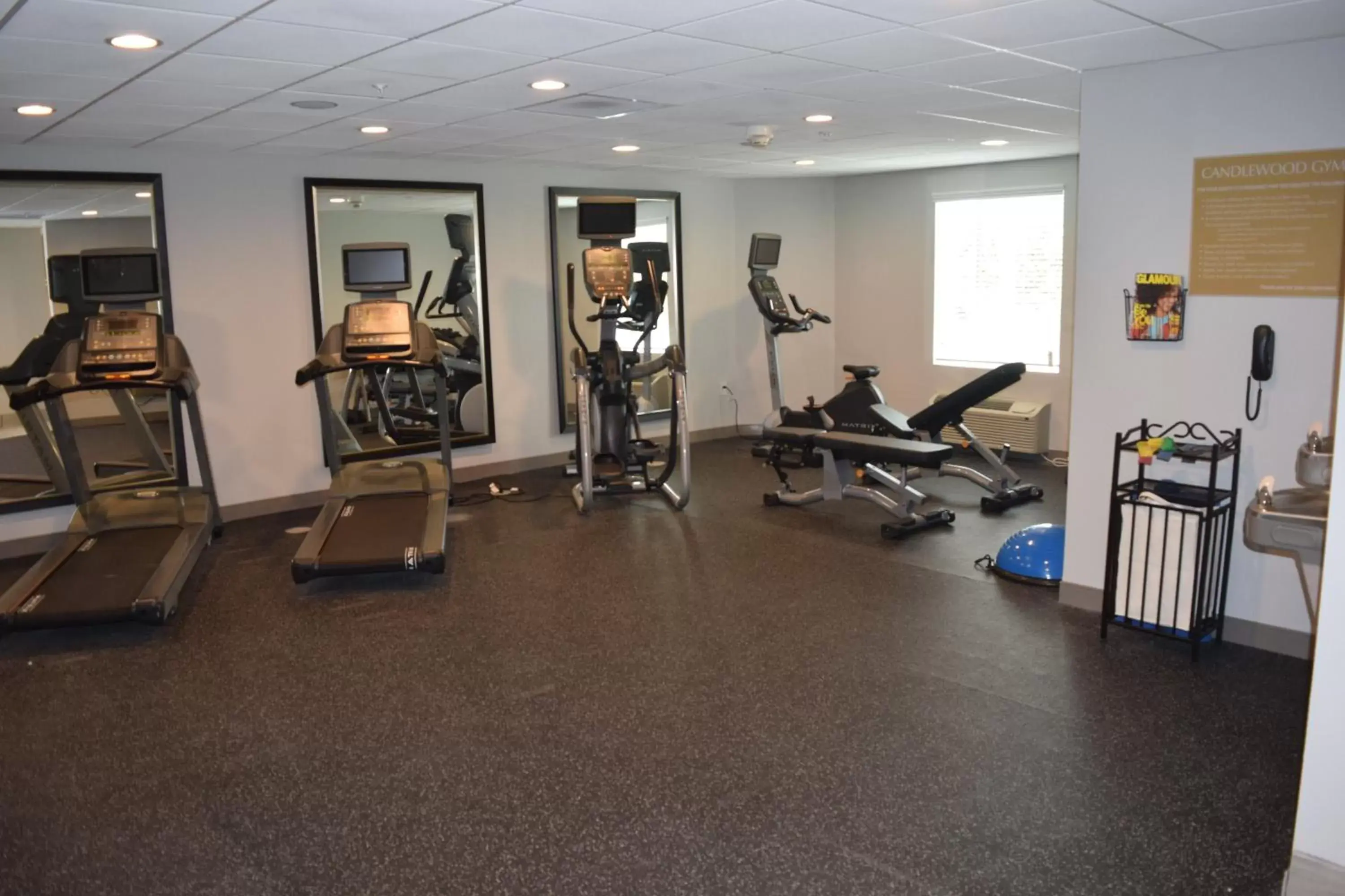 Fitness centre/facilities, Fitness Center/Facilities in Candlewood Suites - Nashville Metro Center, an IHG Hotel