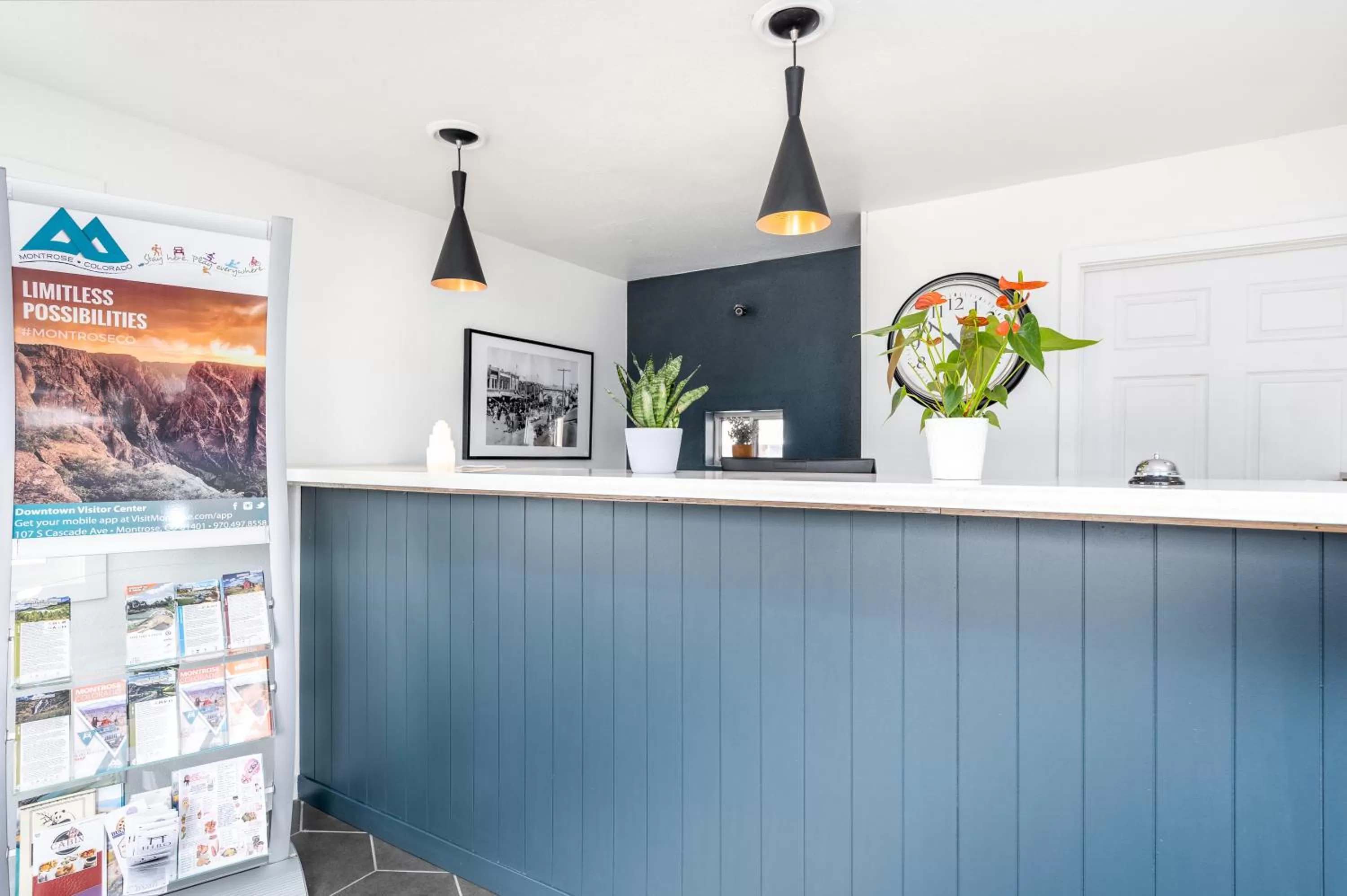 Lobby or reception in Minecart Motor Lodge