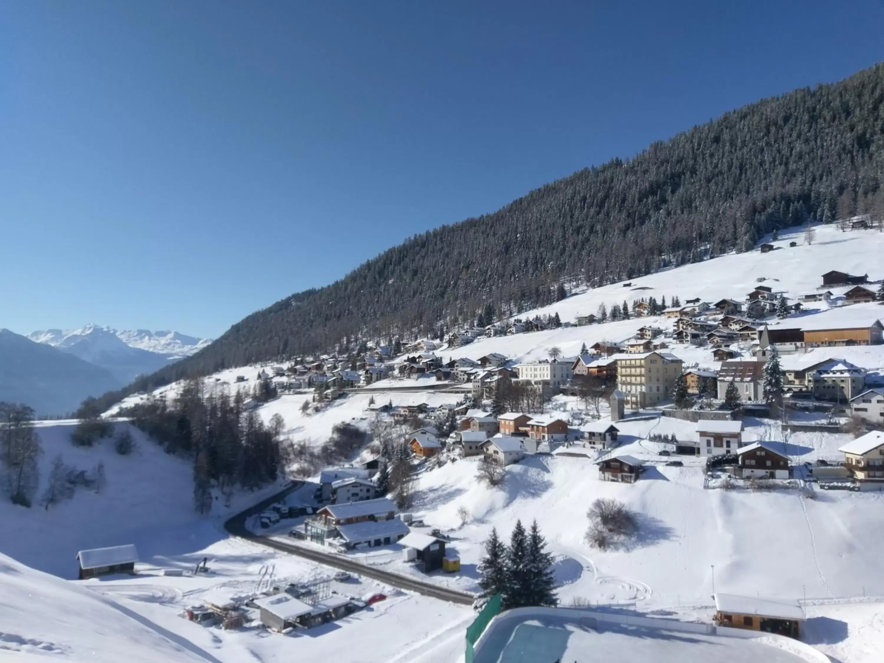 Natural landscape, Winter in Aparthotel Muchetta