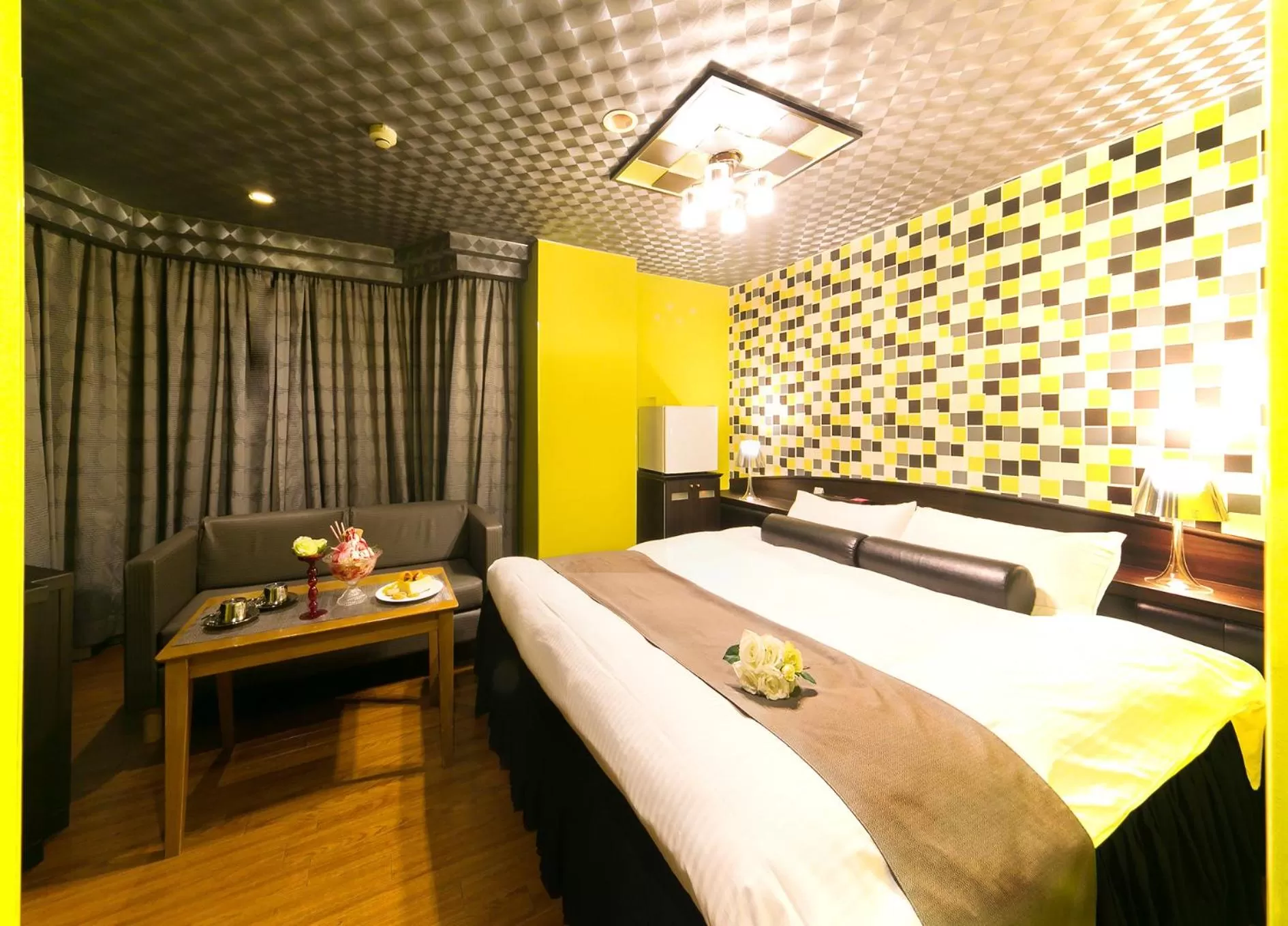 Photo of the whole room, Bed in Hotel Renaissance Sendai -Adult Only