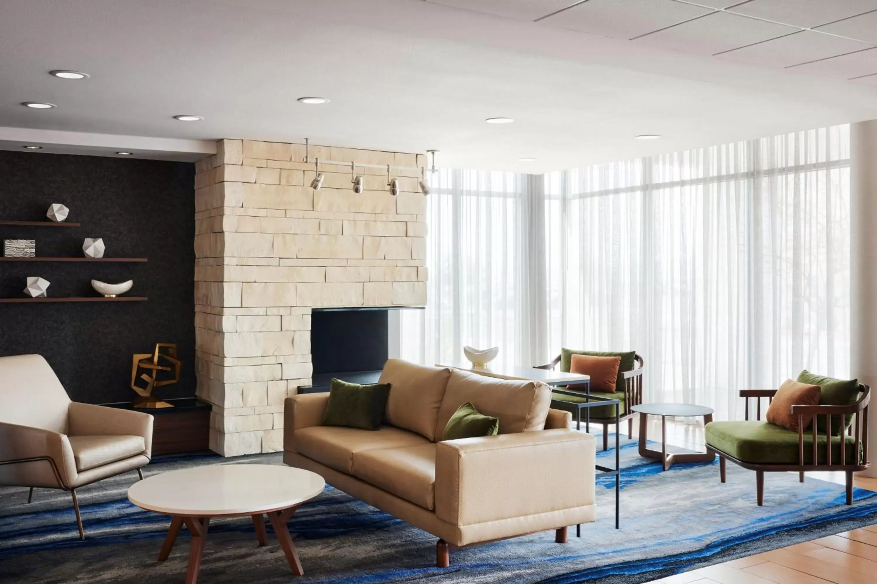 Lobby or reception, Seating Area in Fairfield Inn & Suites by Marriott El Paso Airport