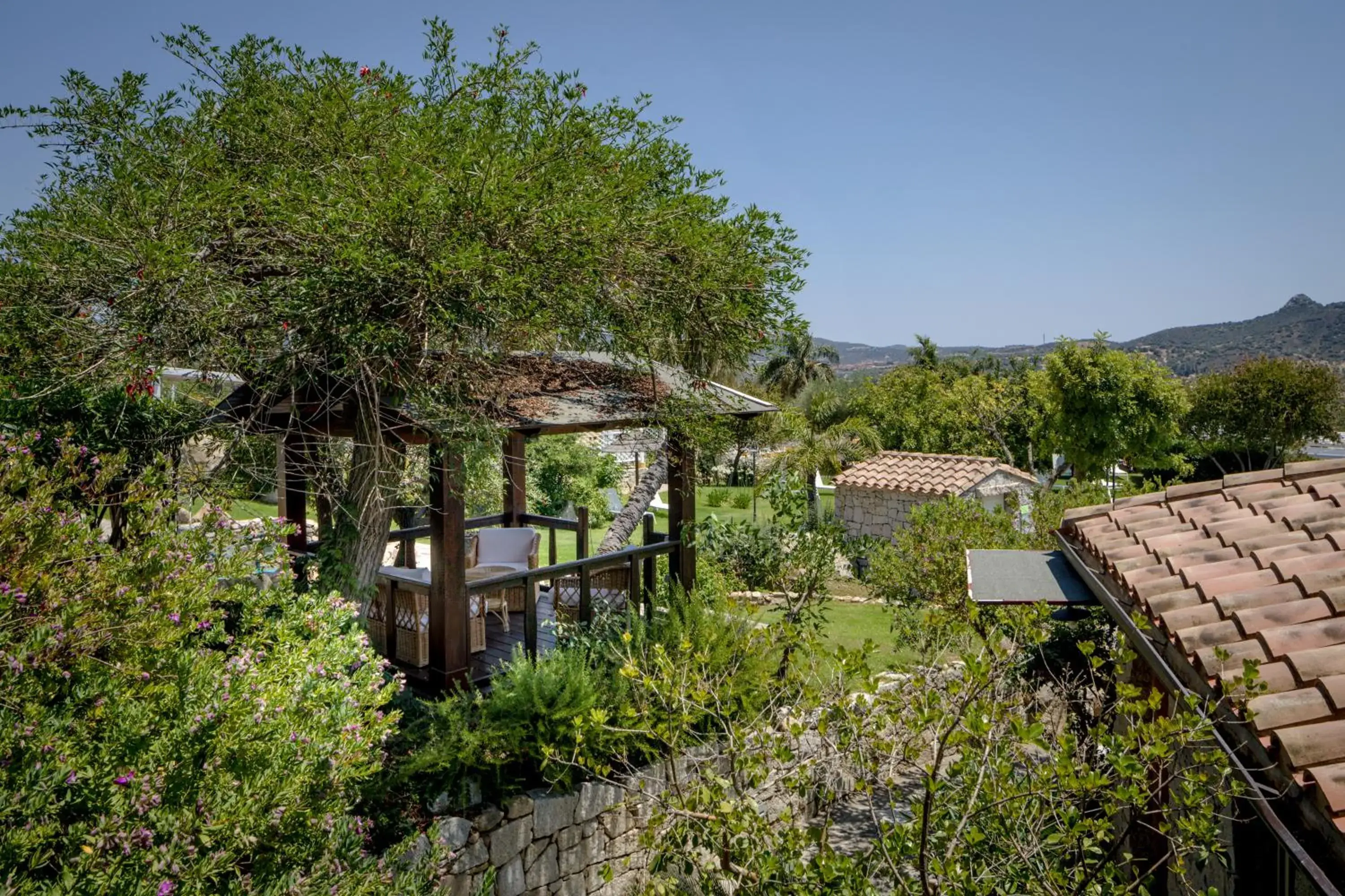 Garden in Cruccùris Resort