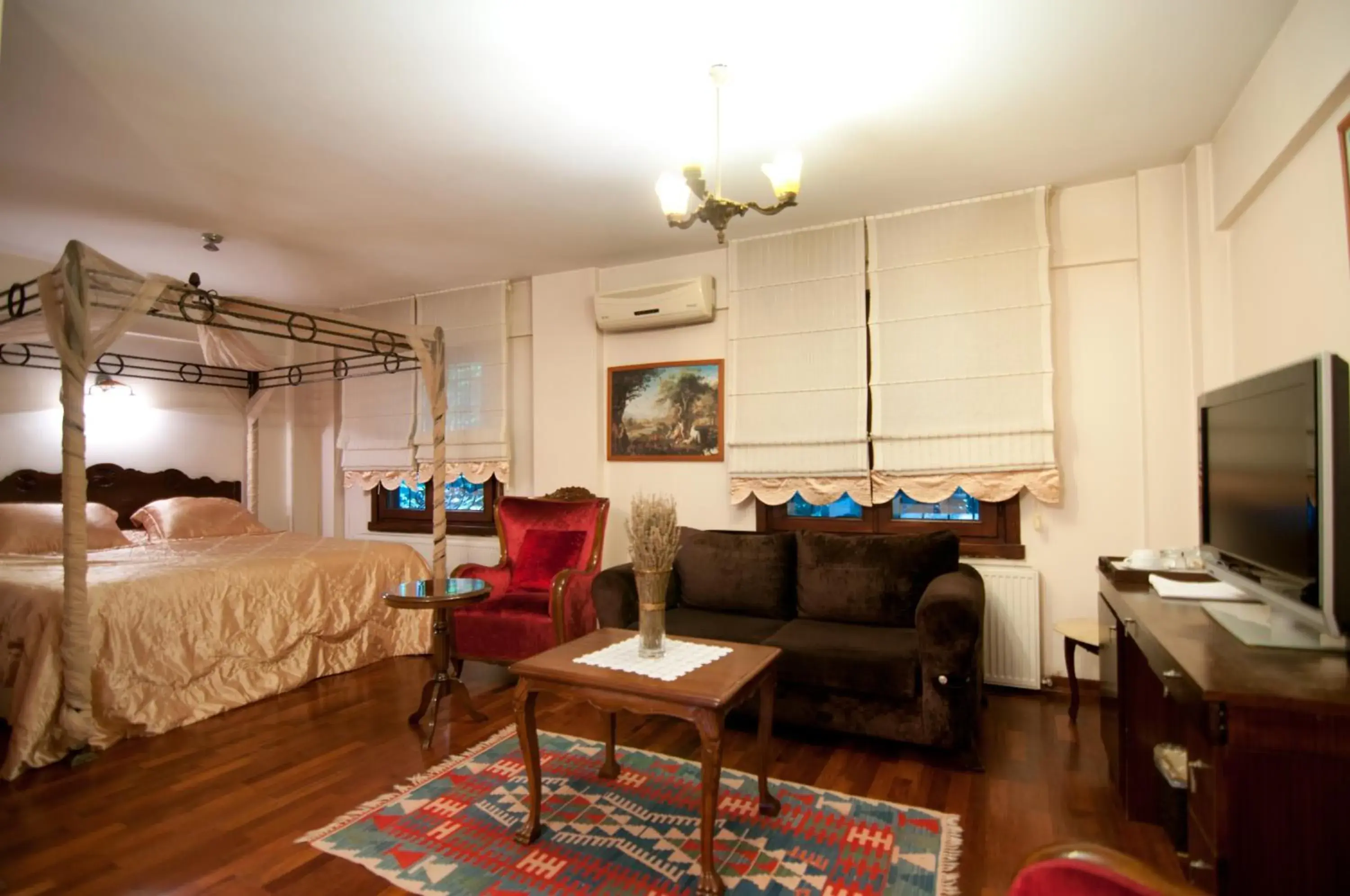 Living room in Villa Sphendone Suites Istanbul