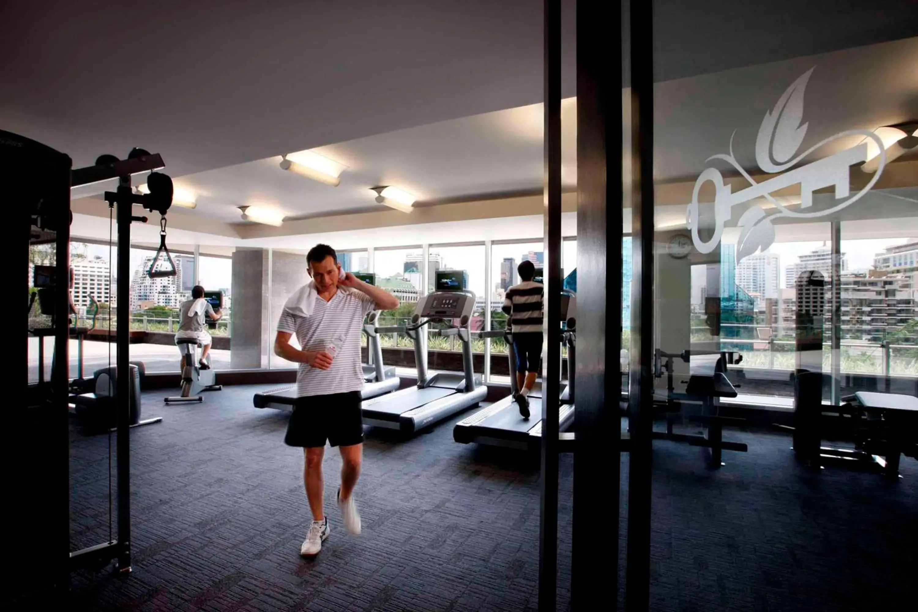 Fitness centre/facilities, Fitness Center/Facilities in Sathorn Vista, Bangkok - Marriott Executive Apartments