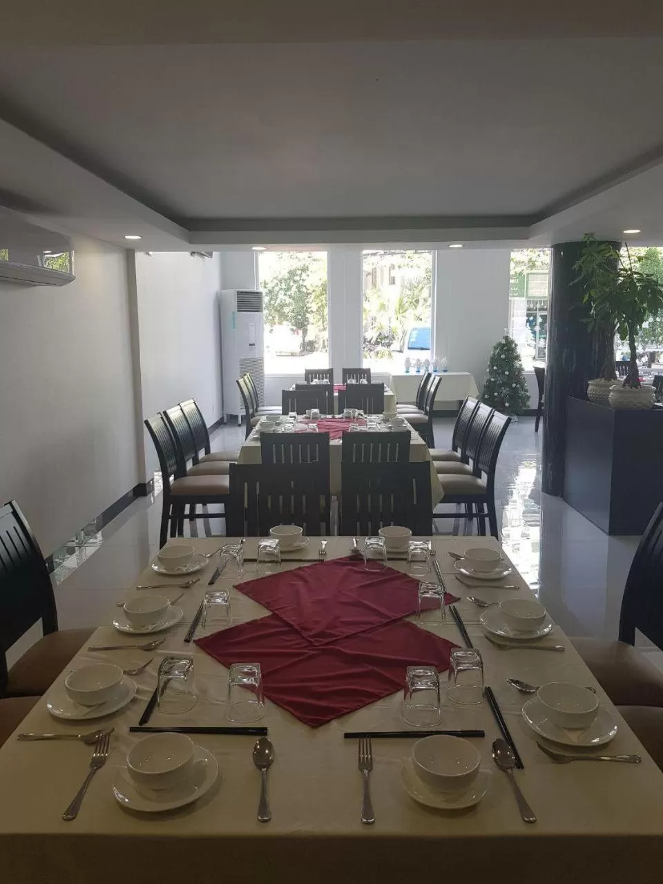 Dining area in Apple Hotel Three - Phnom Penh