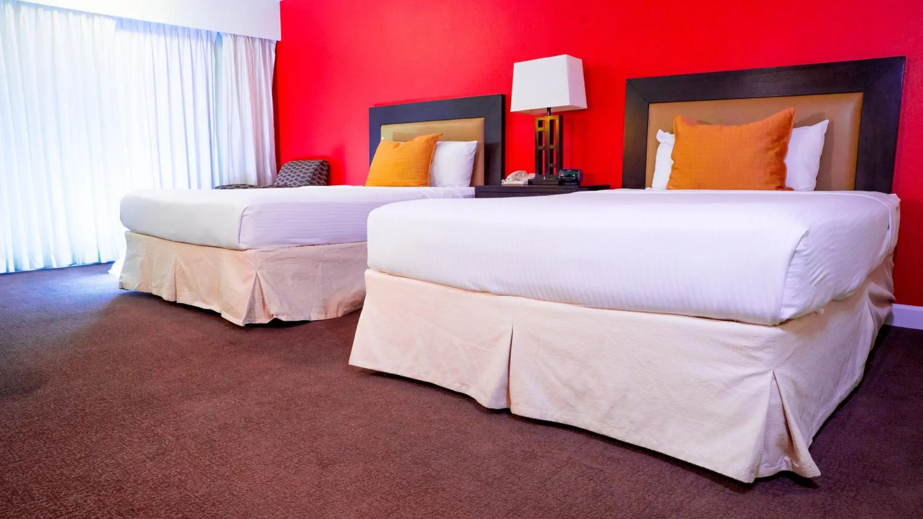 Bed in Motel 6 Anaheim Hills, CA