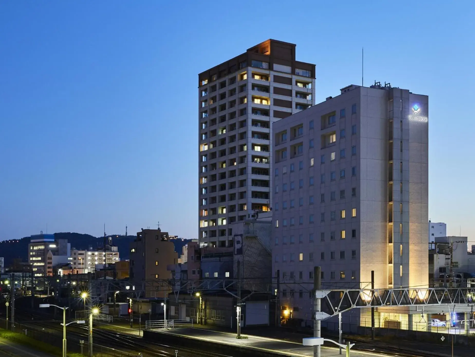 Facade/entrance in HOTEL MYSTAYS Shimizu