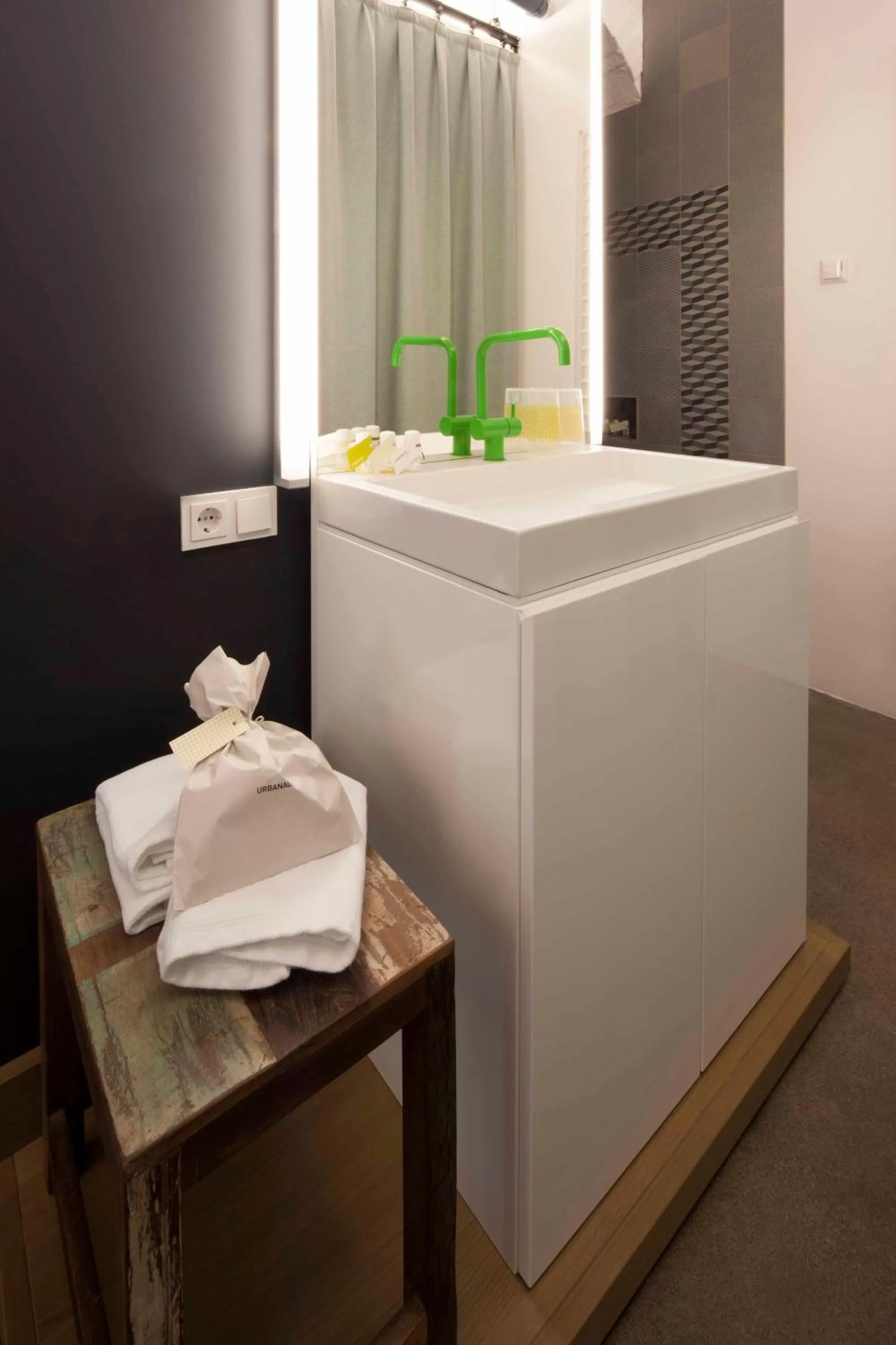 Bathroom in grätzlhotel beim Belvedere