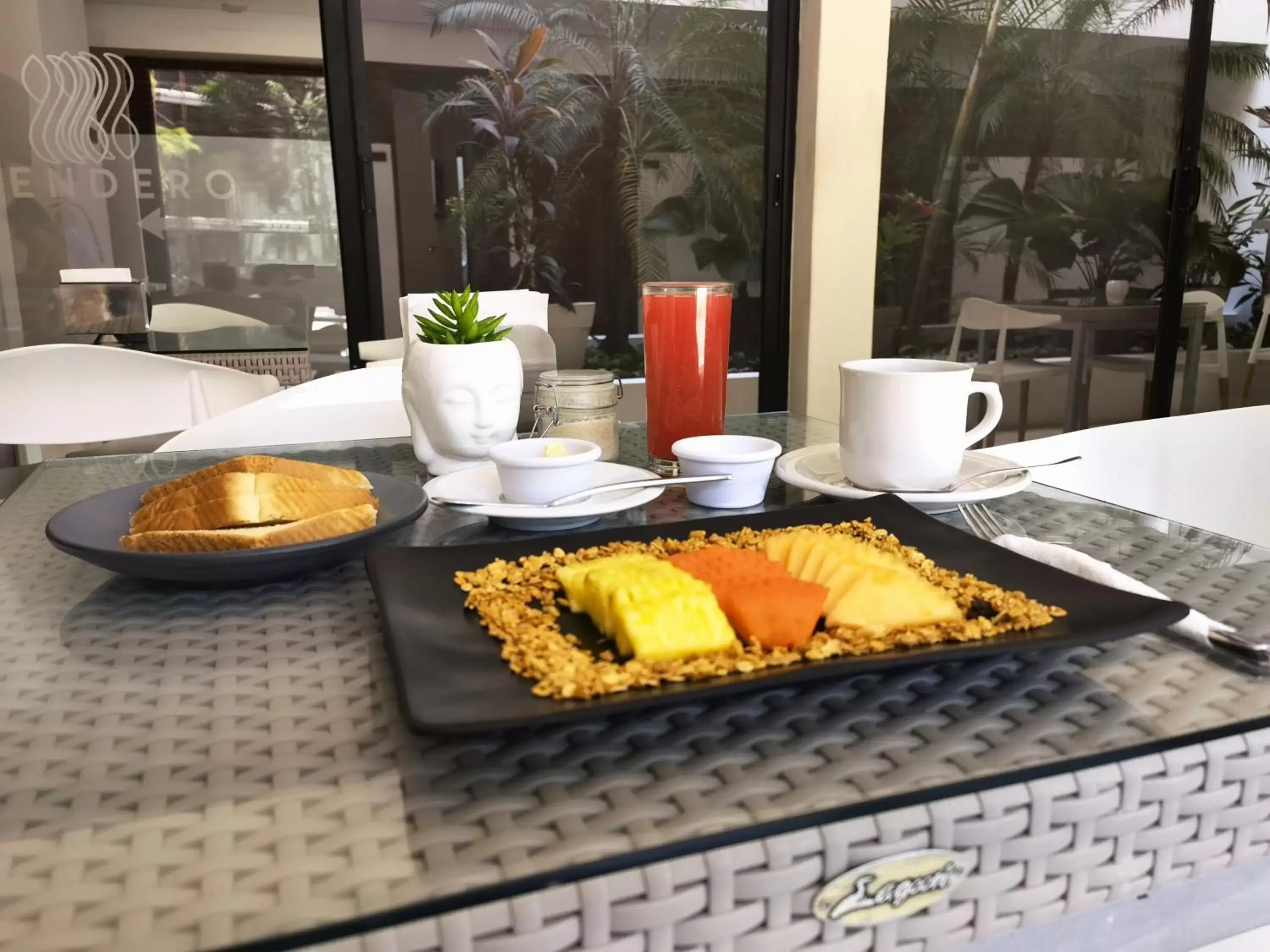 Breakfast in Hotel Zendero Tulum