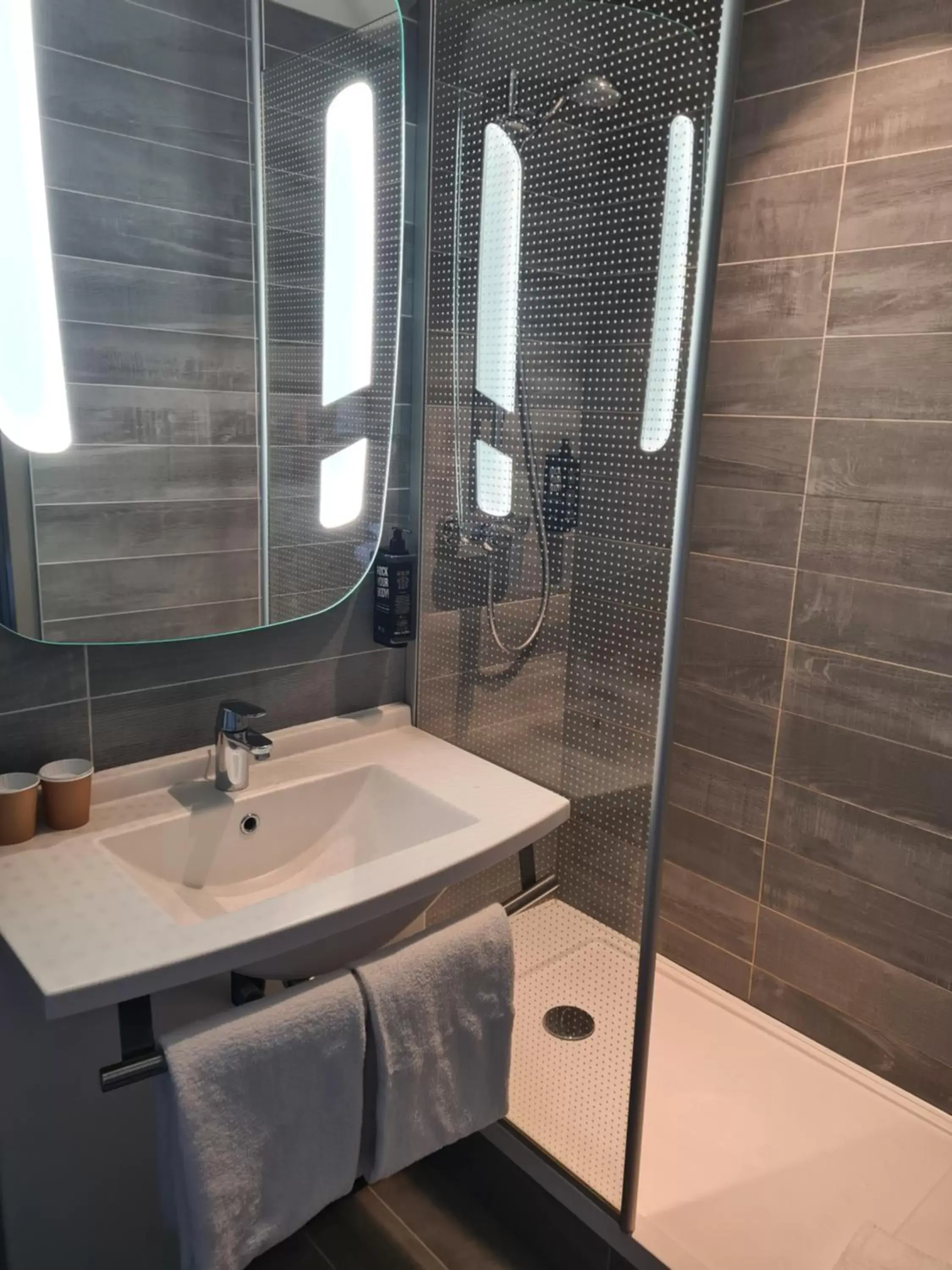 Bathroom in ibis Montauban