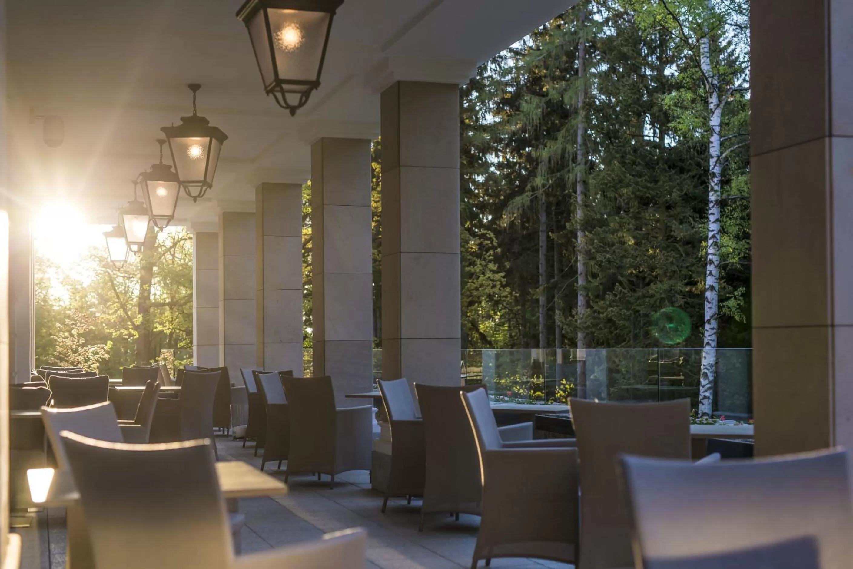 Patio in Hotel SPA Dr Irena Eris Polanica Zdrój