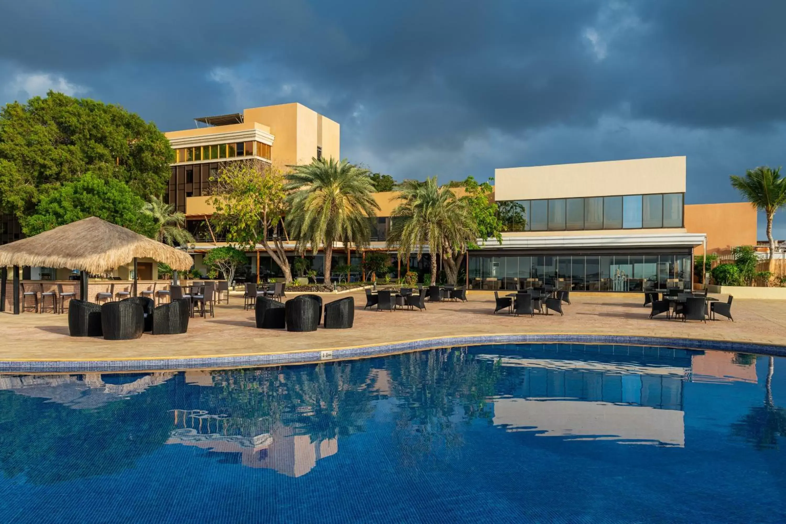 Swimming pool, Property Building in Sheraton Djibouti