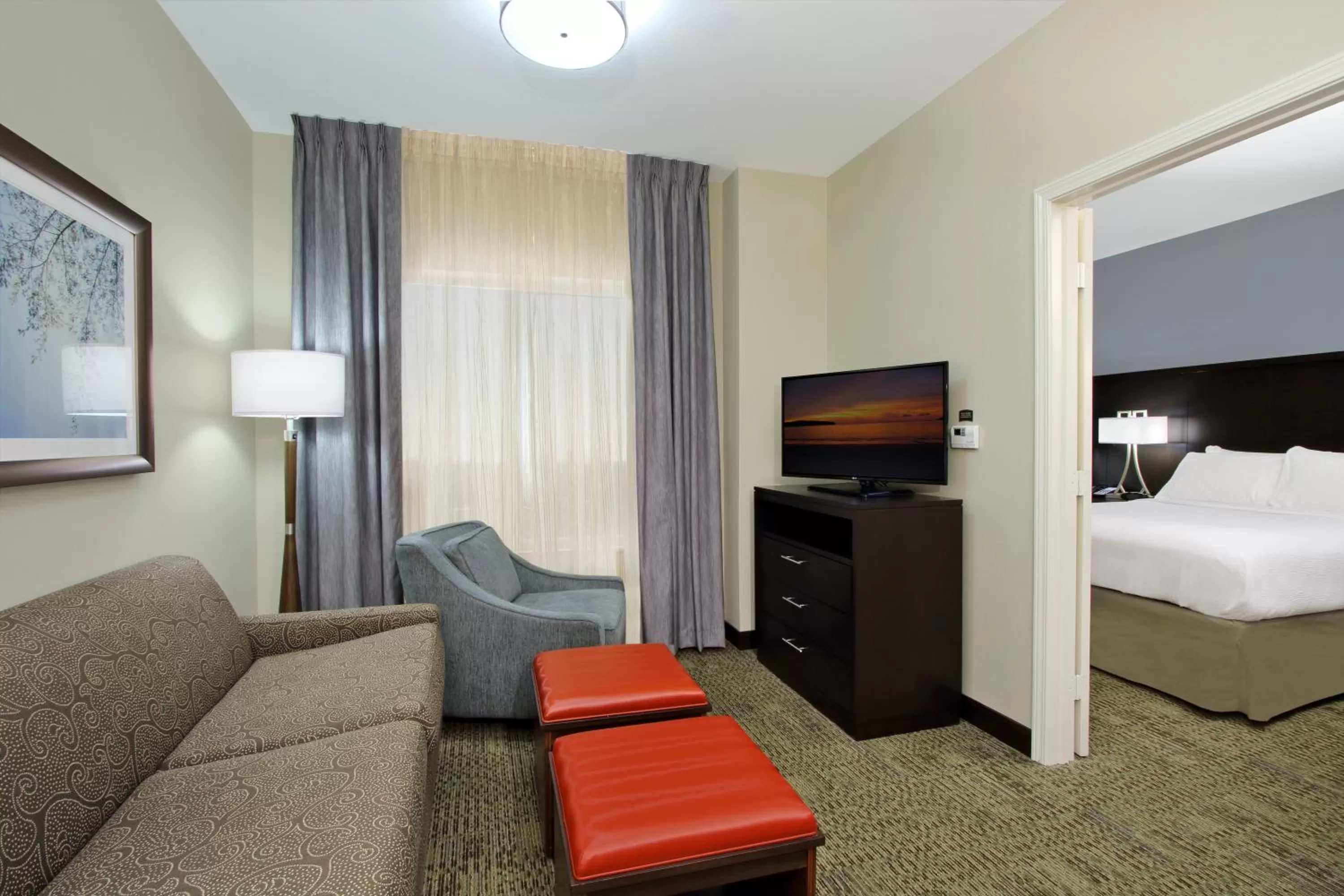 Photo of the whole room, Bed in Staybridge Suites - Houston - Medical Center by IHG