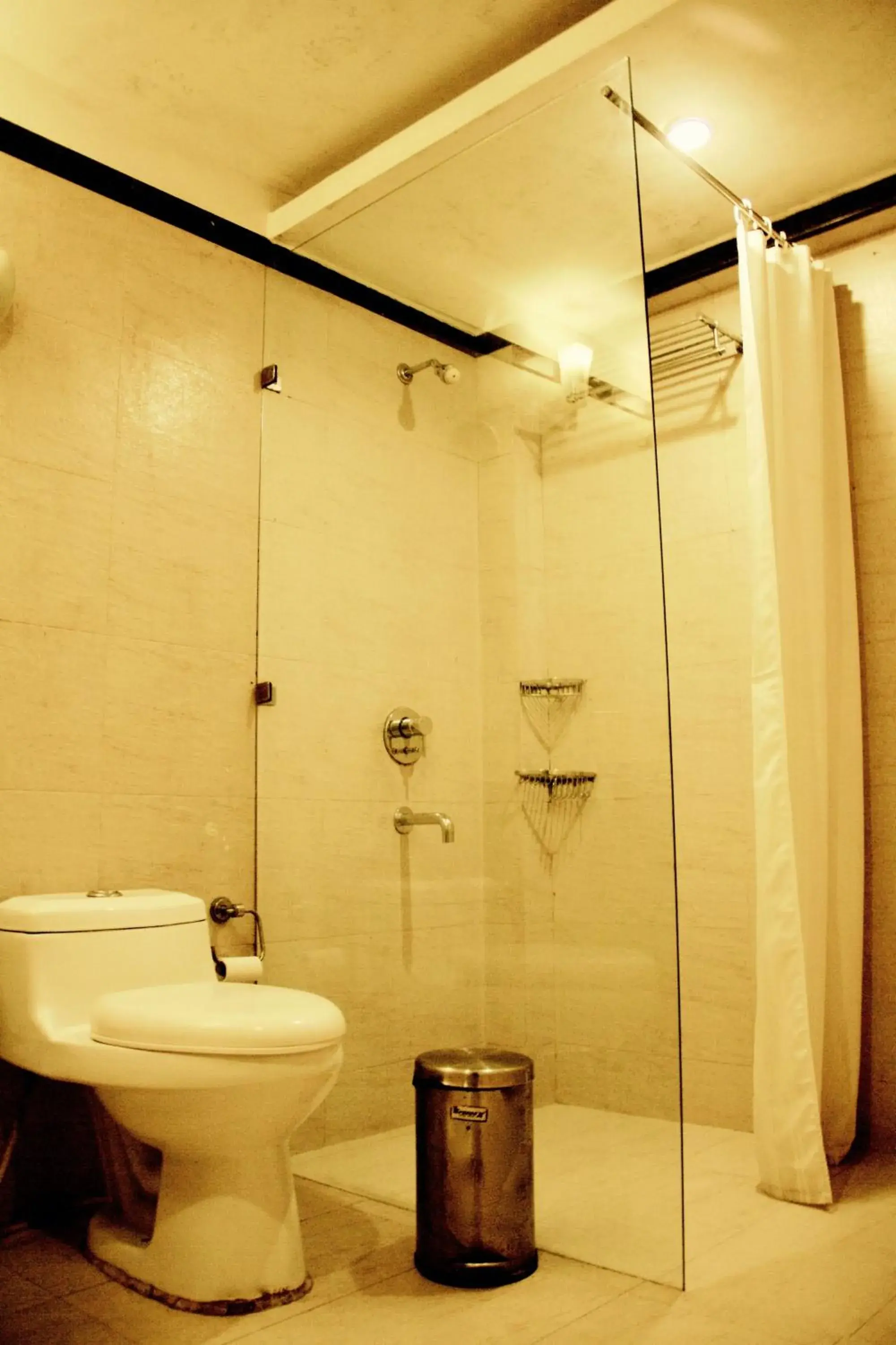 Shower, Bathroom in goSTOPS Delhi - Rooms & Dorms