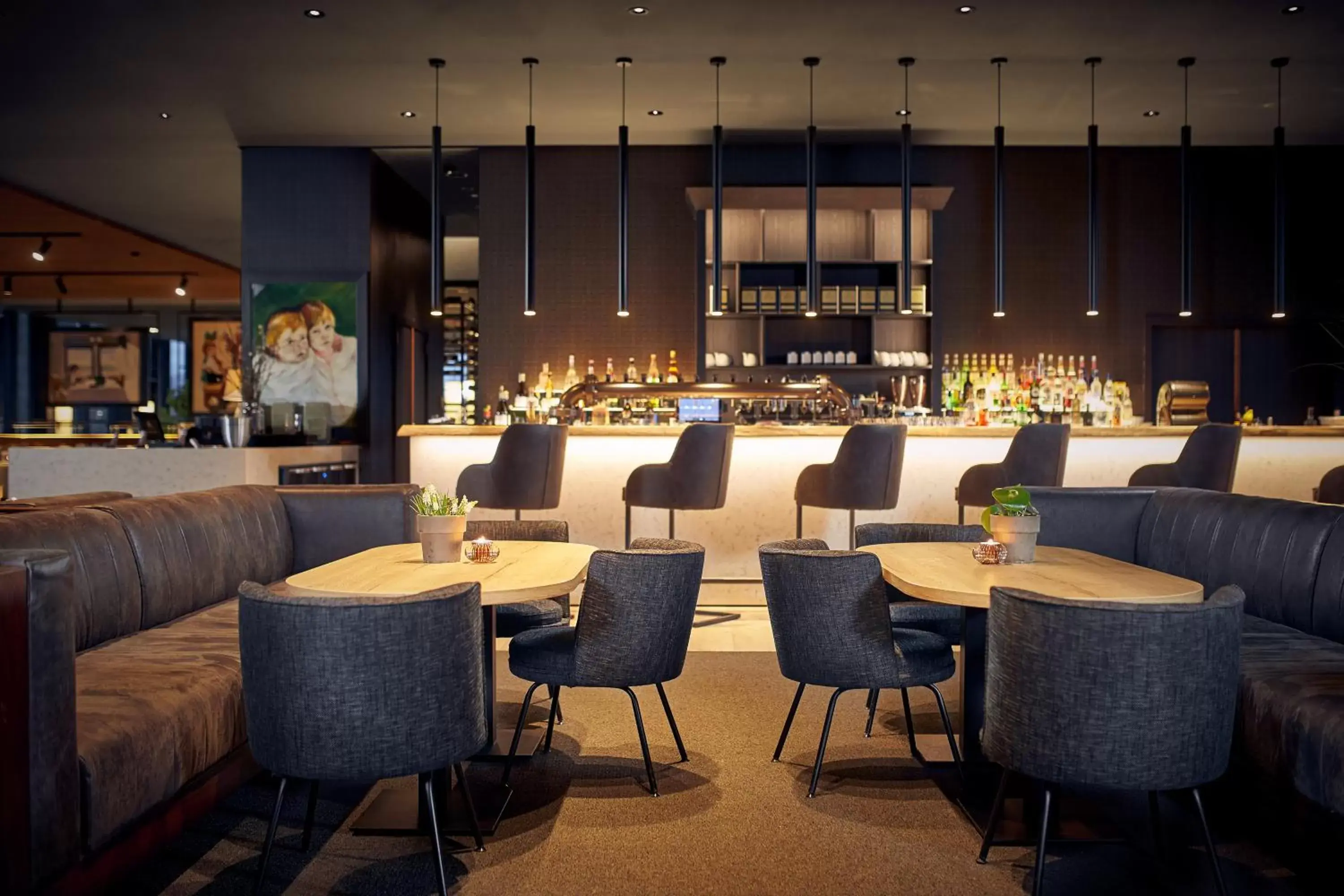 Lounge or bar, Lounge/Bar in Van Der Valk Luxembourg Arlon