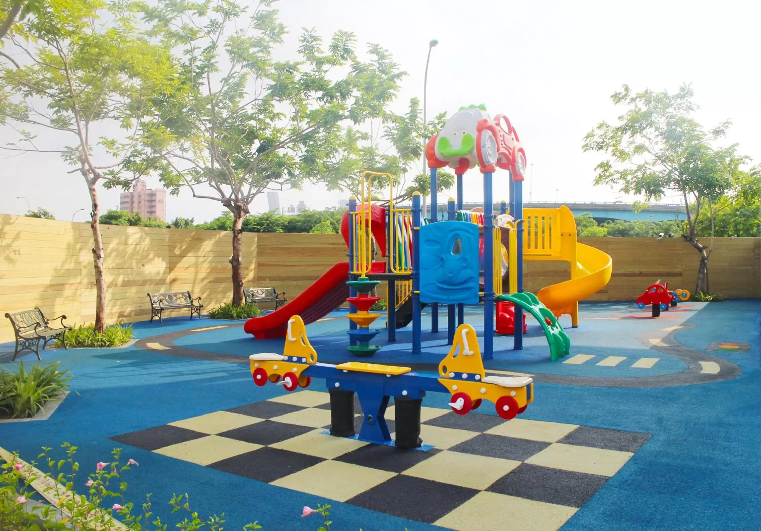 Children play ground, Children's Play Area in Holiday Garden Hotel Taroko Park