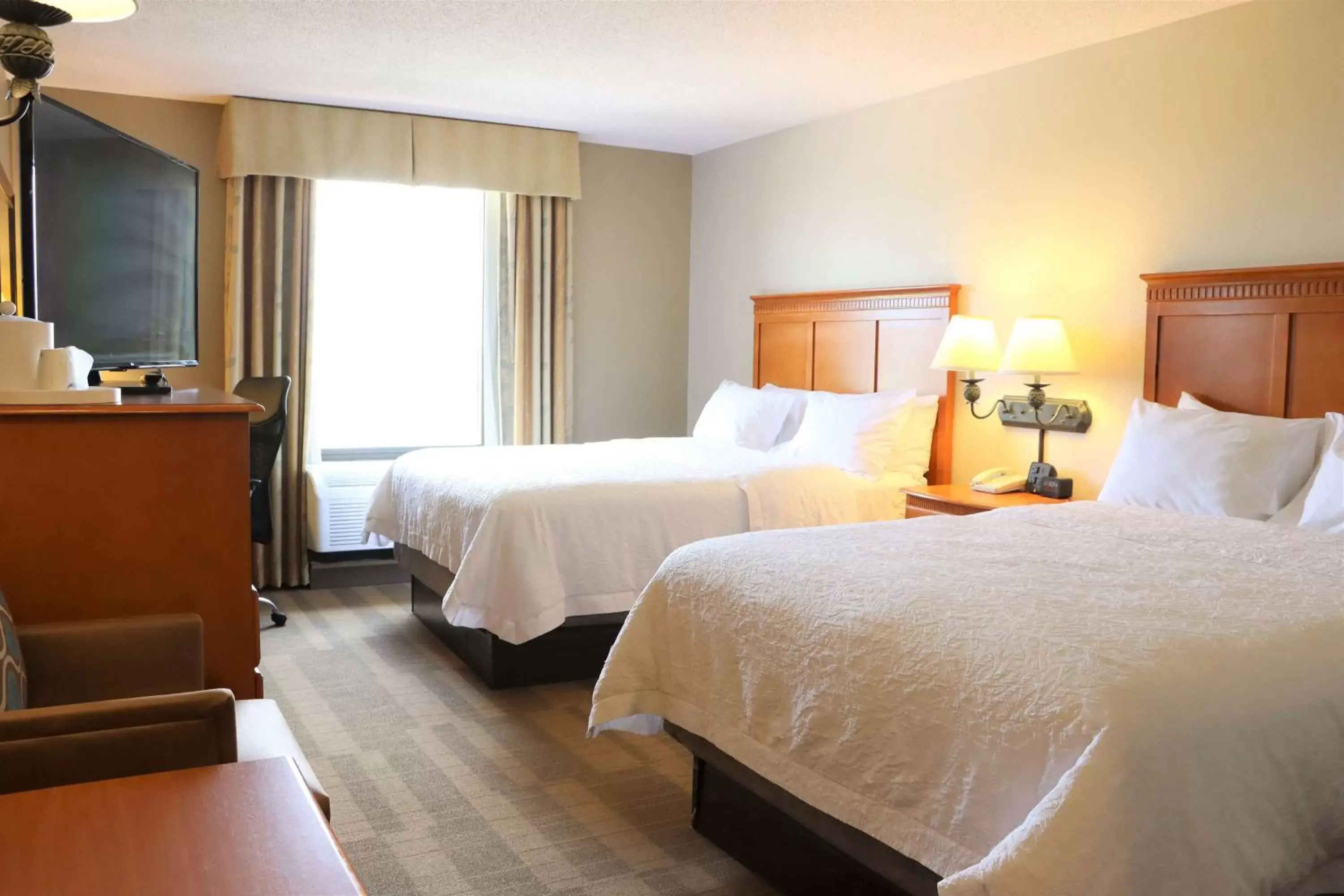 Bed in Hampton Inn & Suites Thibodaux