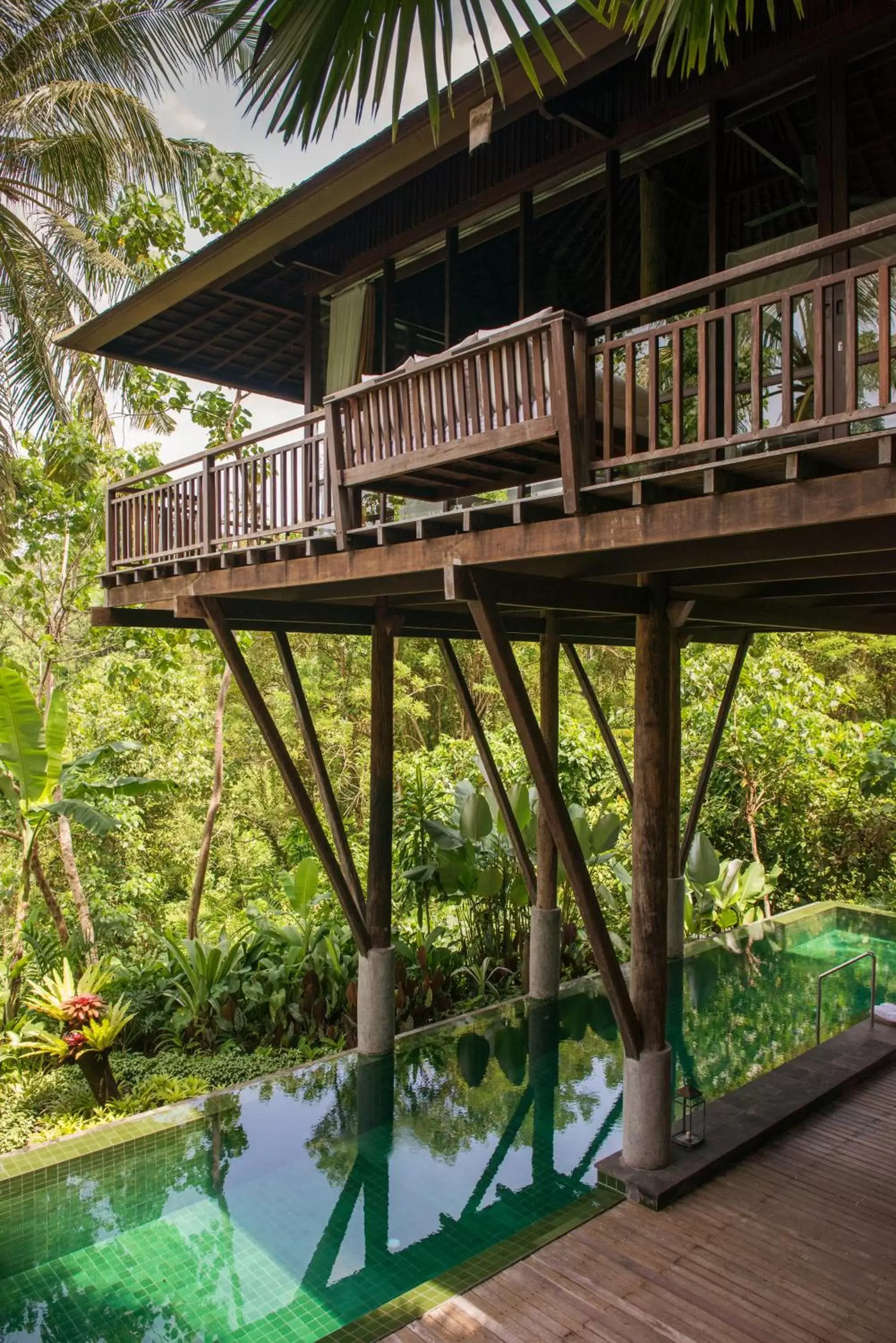 Swimming pool, Patio/Outdoor Area in Komaneka at Bisma Ubud