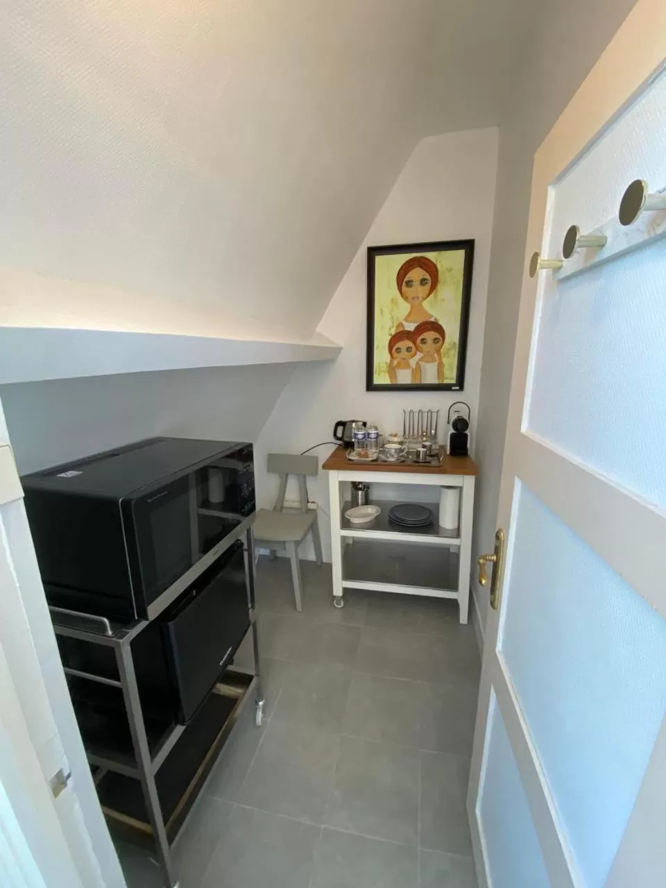 Kitchen or kitchenette, TV/Entertainment Center in Villa Fresquet