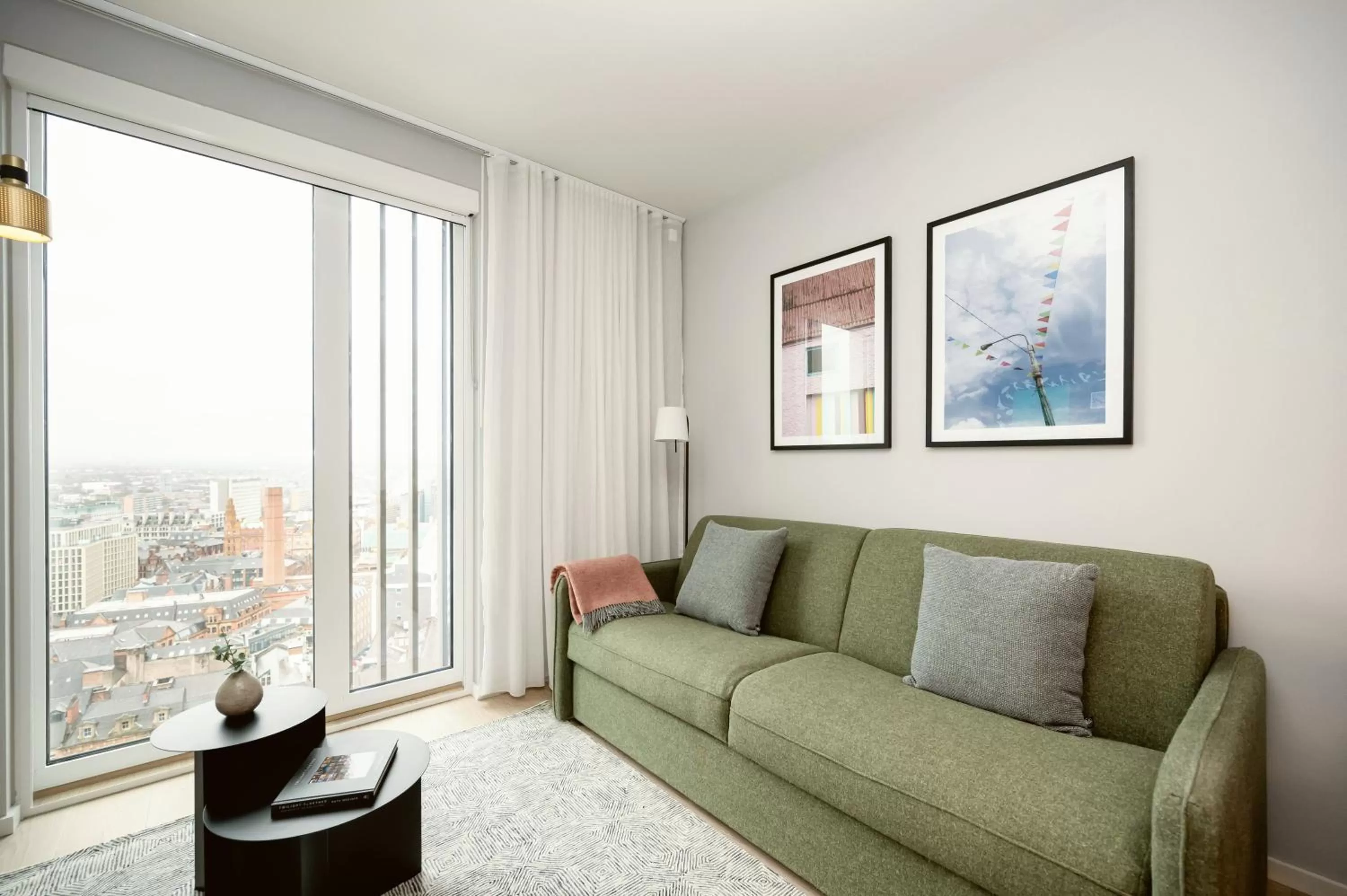 Seating area in Wilde Aparthotels Manchester City Centre