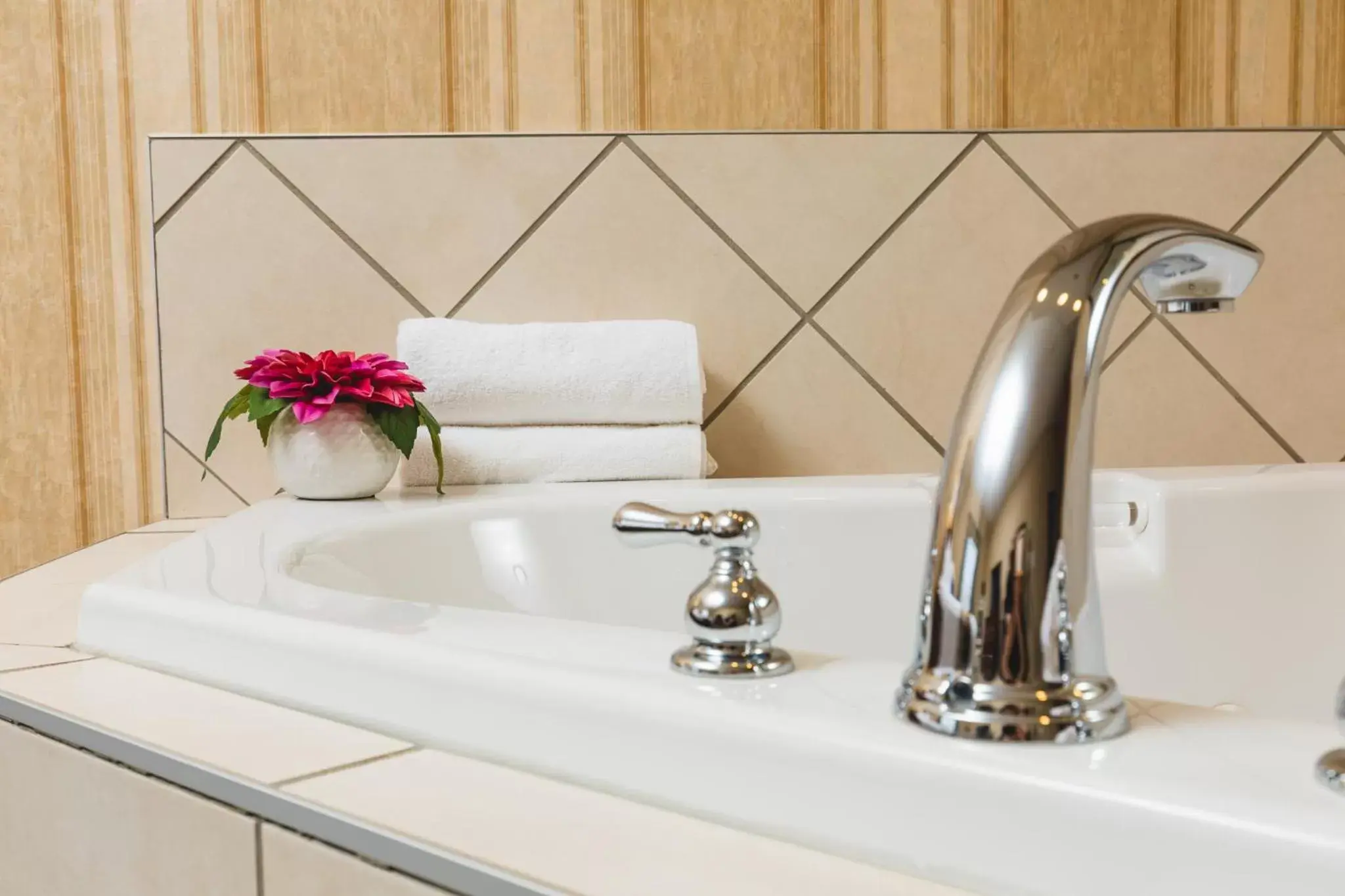 Guests, Bathroom in Redwood Inn & Suites