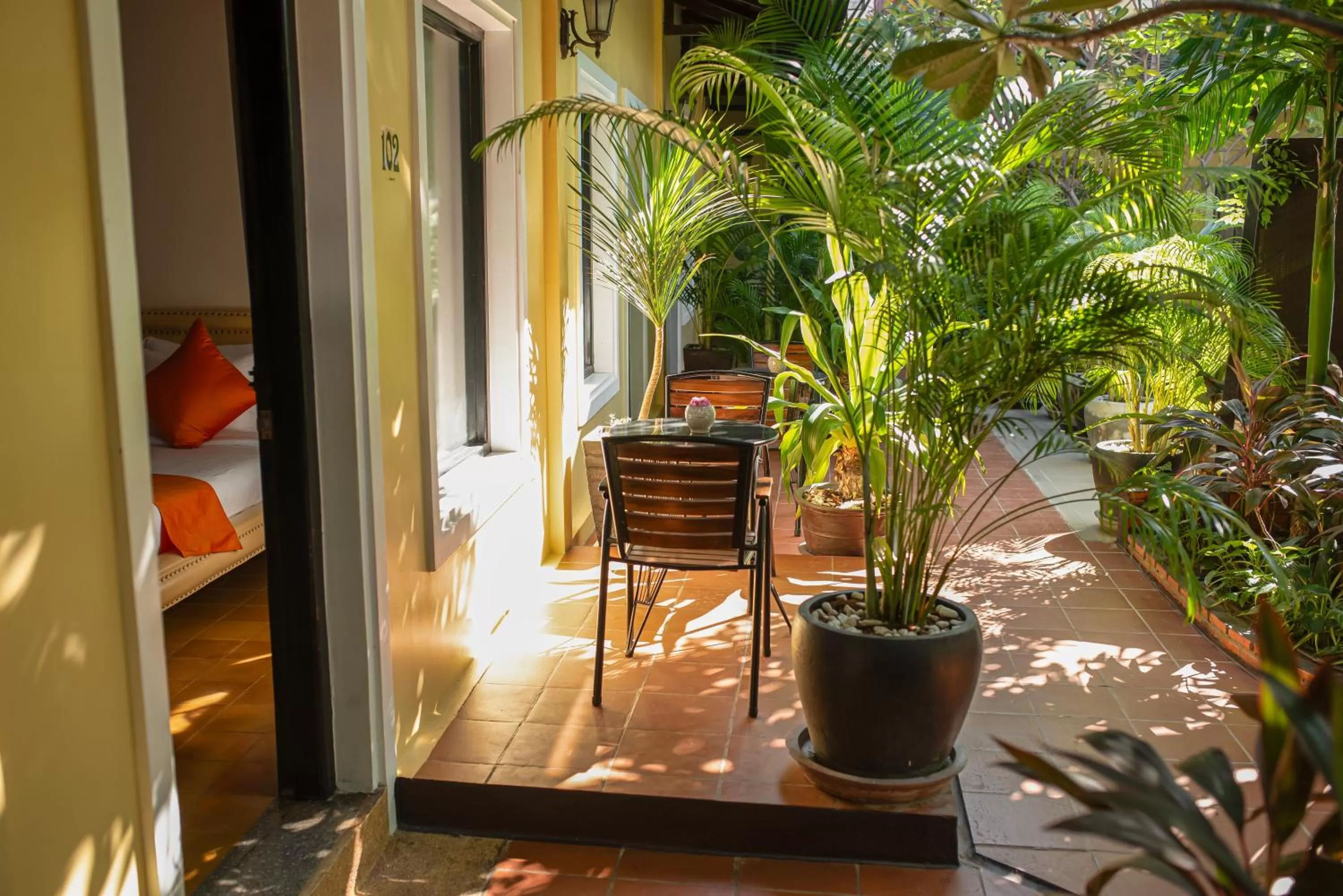 Garden in Sophavady D'Angkor