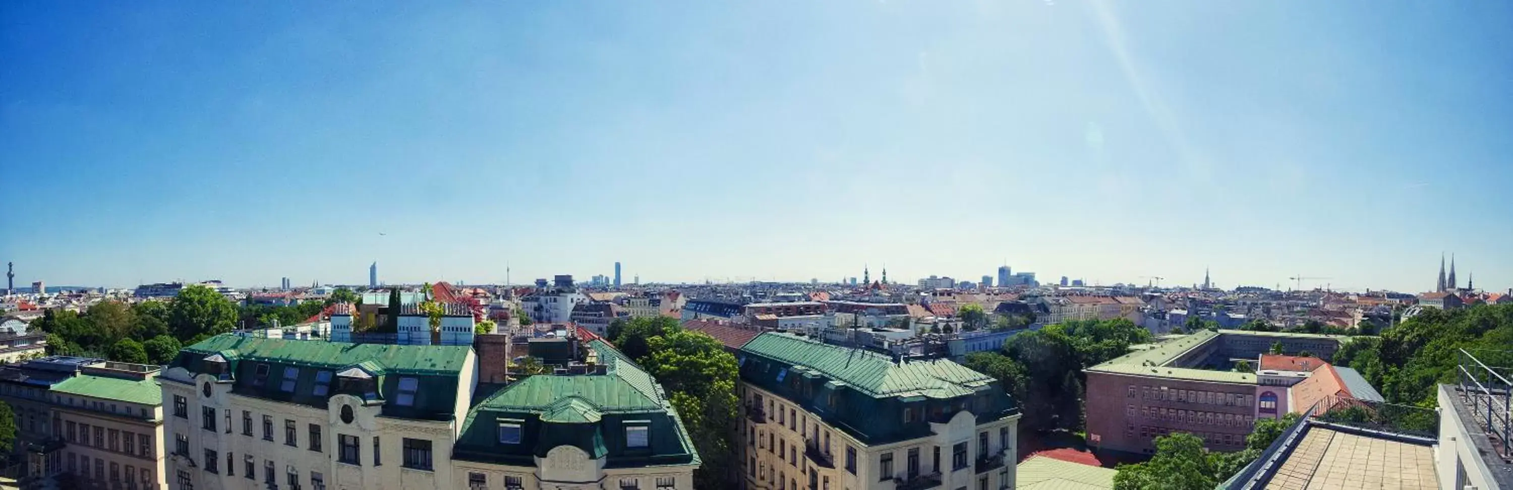 On site, City View in Hotel & Palais Strudlhof