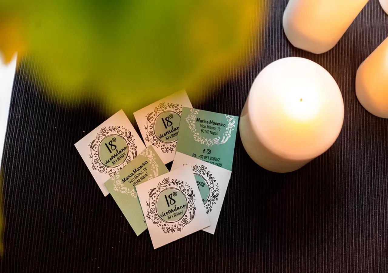 Lobby or reception in B&B Vico Milano 18