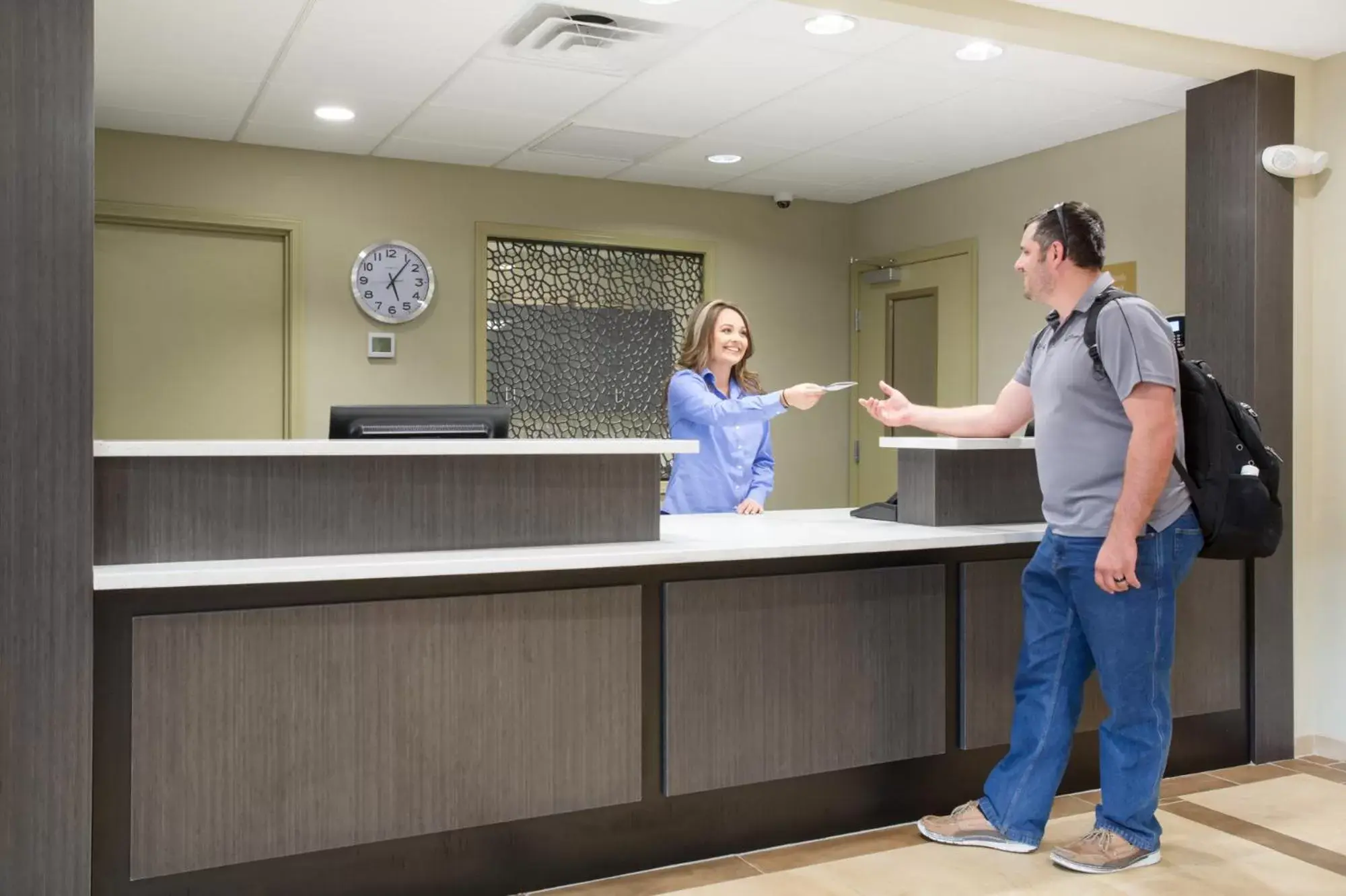 Lobby or reception in Candlewood Suites Longmont, an IHG Hotel