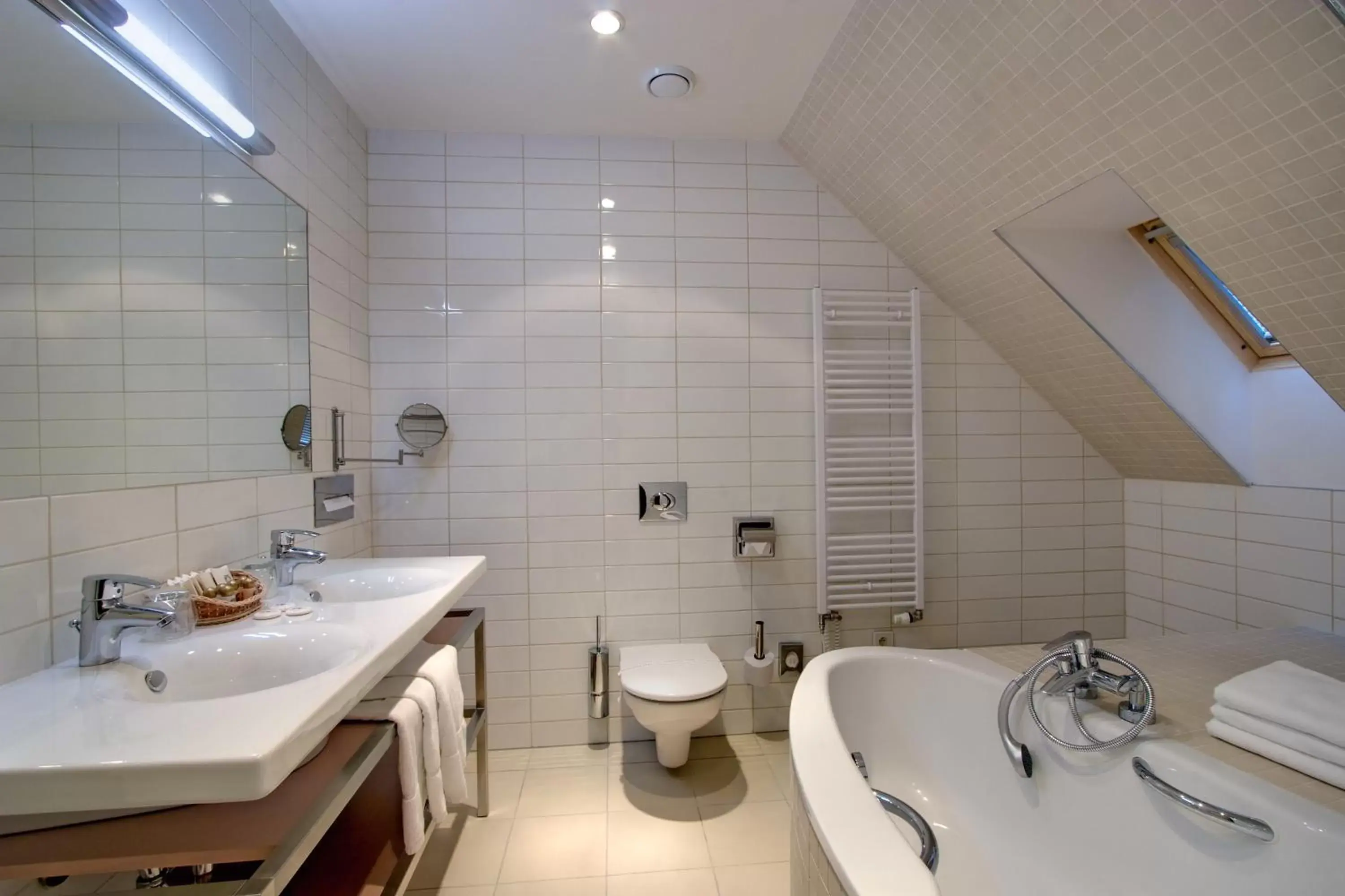 Bathroom in Clarion Grandhotel Zlaty Lev Bathroom in Clarion Grandhotel Zlaty Lev