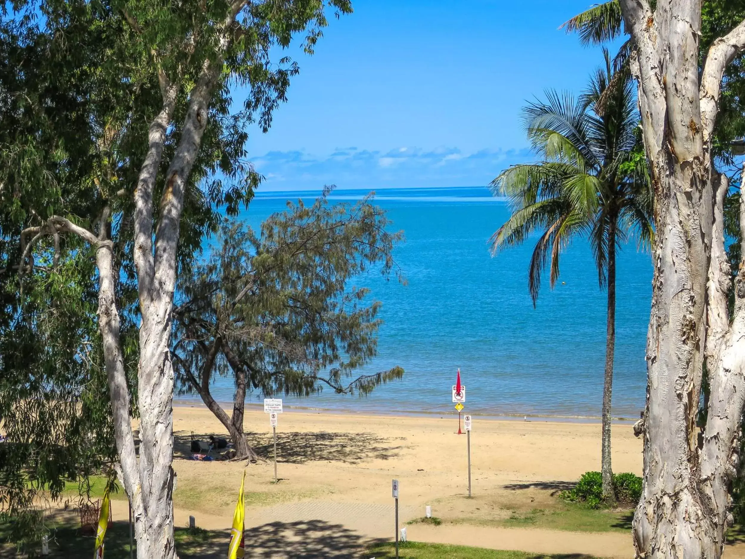 View (from property/room), Beach in Marlin Waters Beachfront Apartments