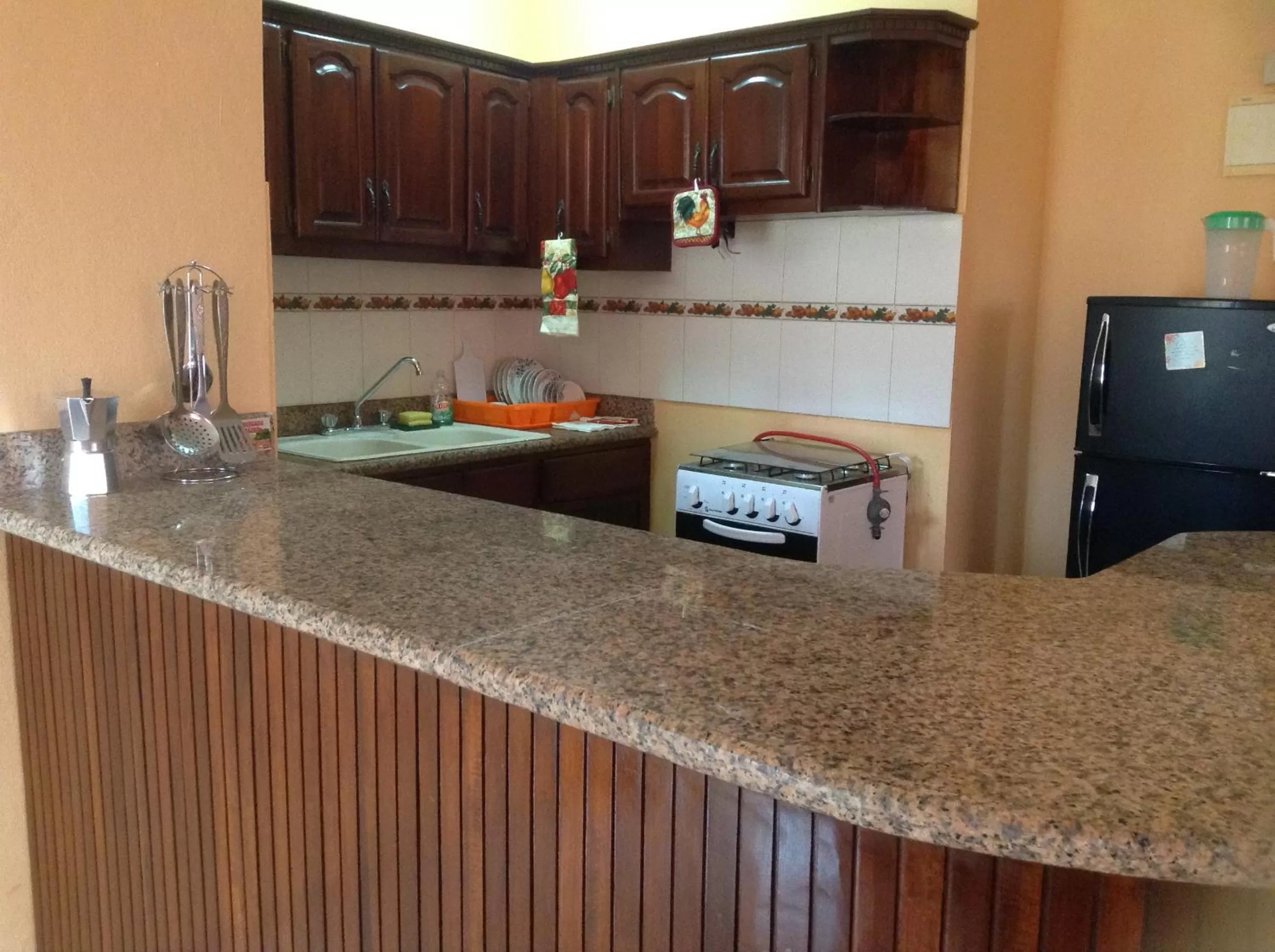 Kitchen/Kitchenette in White Sands shared apartments