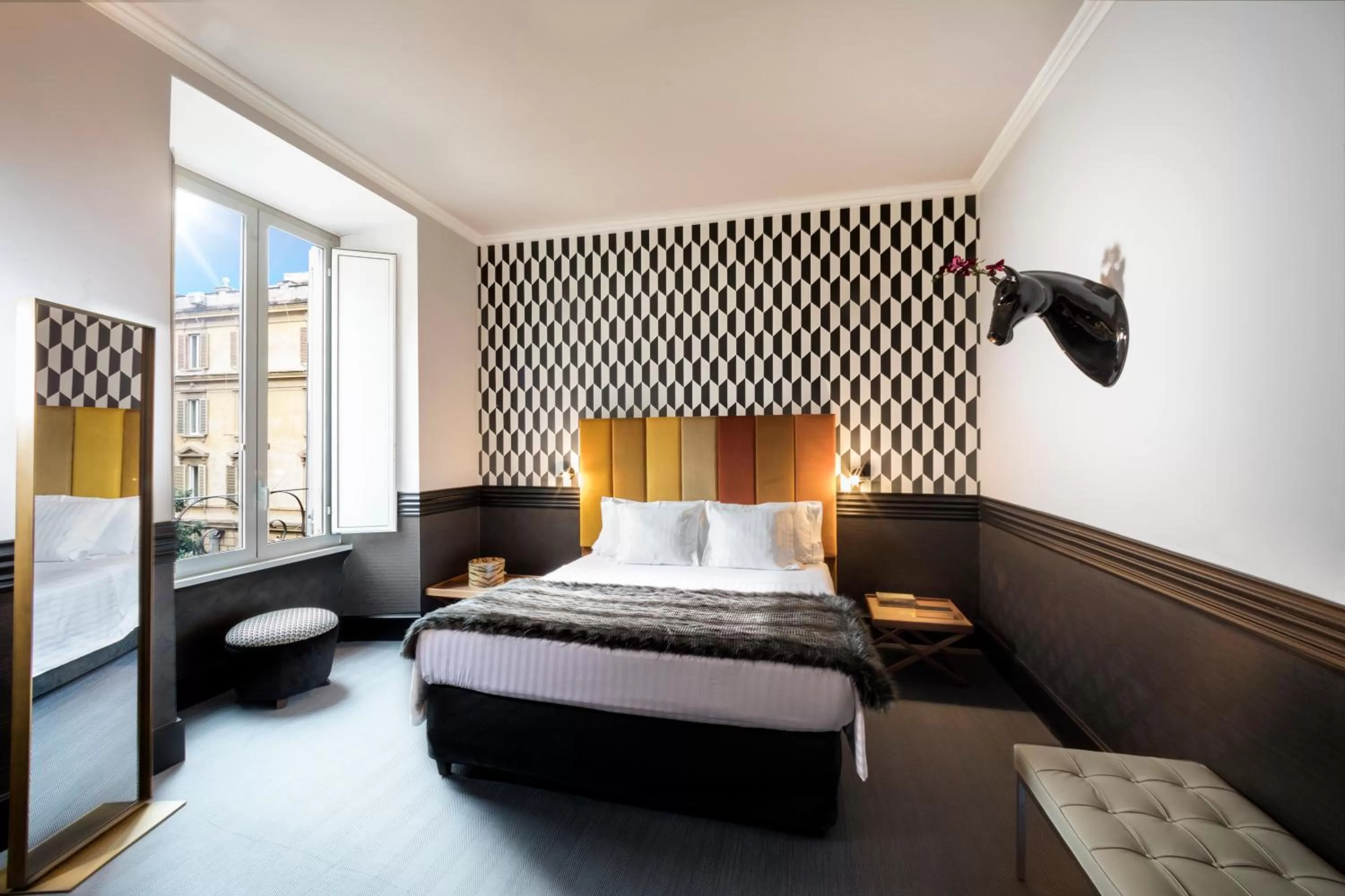 Photo of the whole room, Bed in Hotel Palazzo Manfredi – Small Luxury Hotels of the World