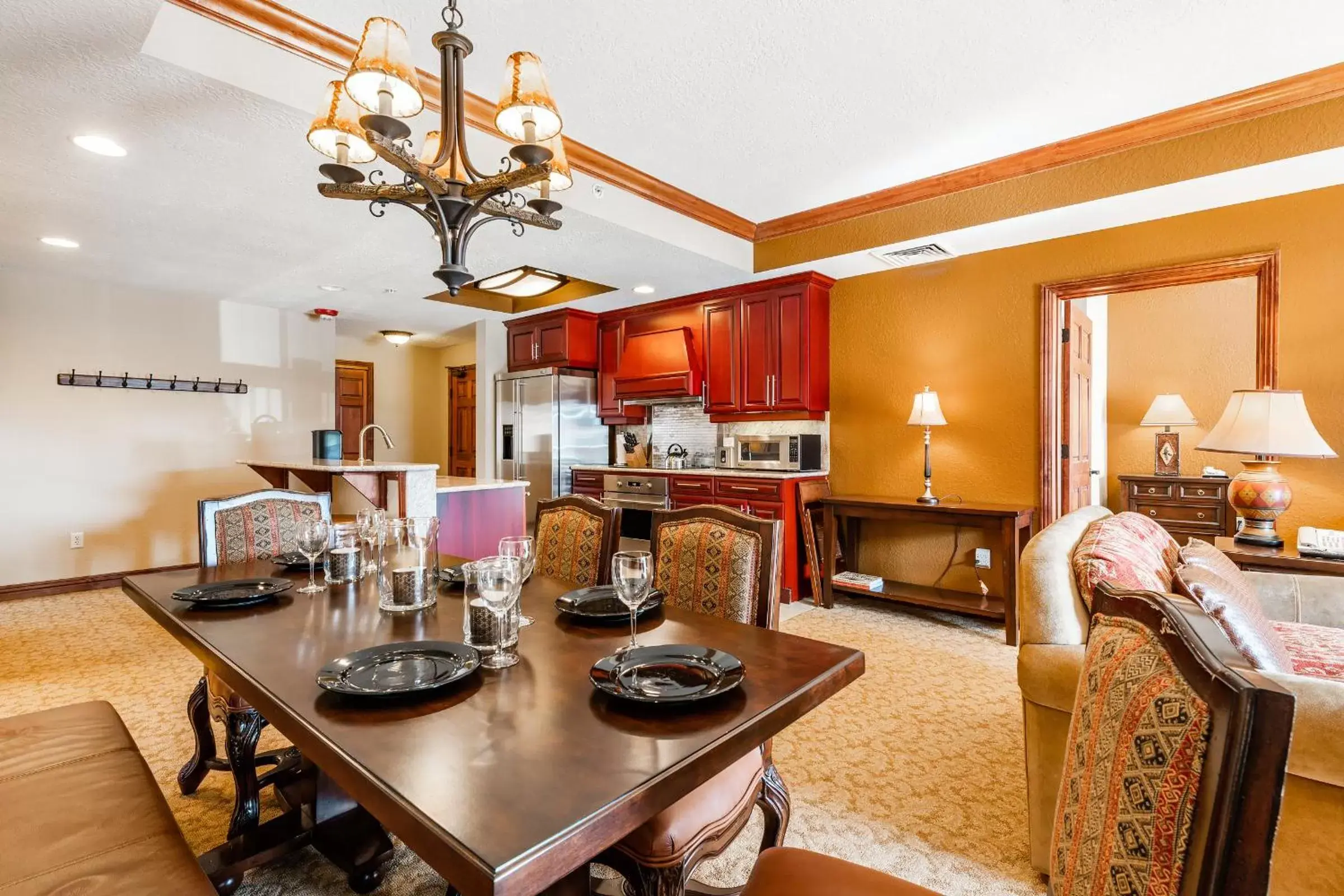 Dining Area in Condos at Canyons Resort by White Pines