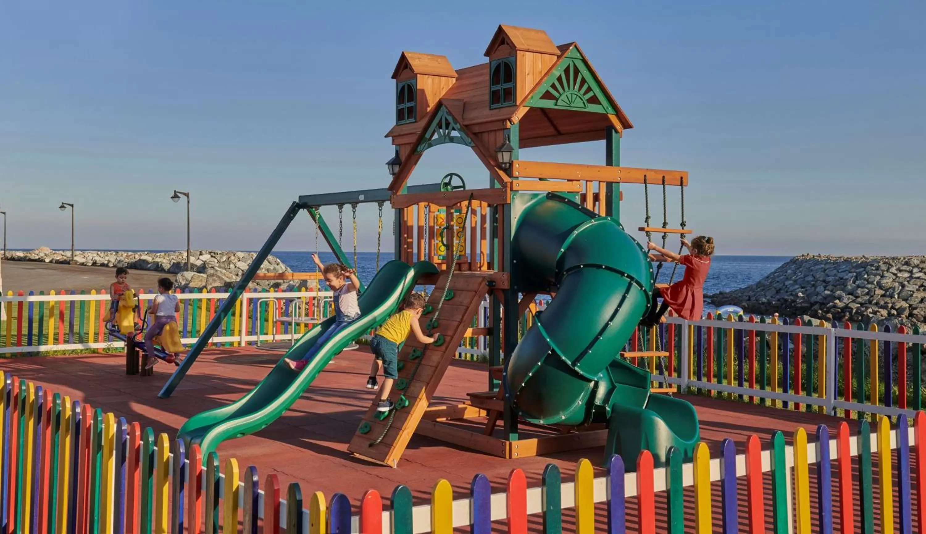 Children play ground in Fairmont Fujairah Beach Resort