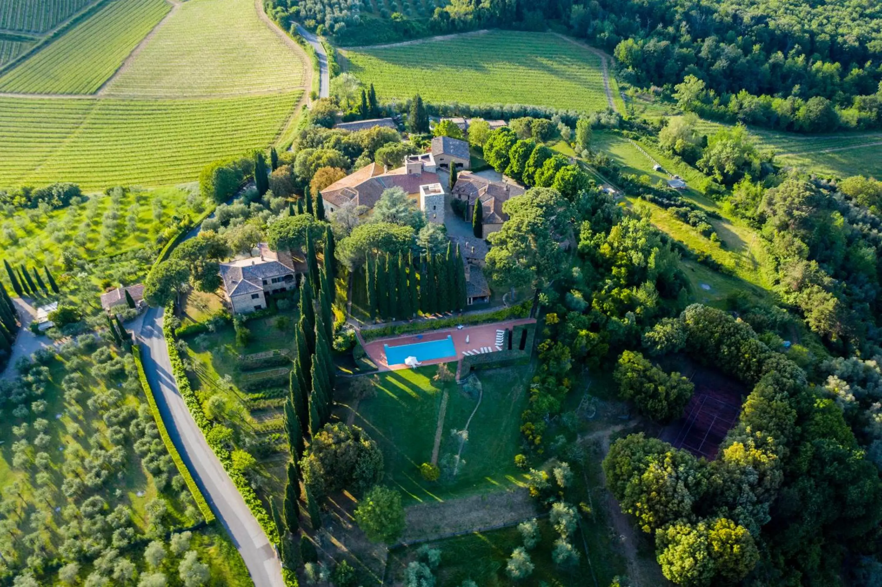 Natural landscape, Bird's-eye View in Borgo La Torre alle Tolfe