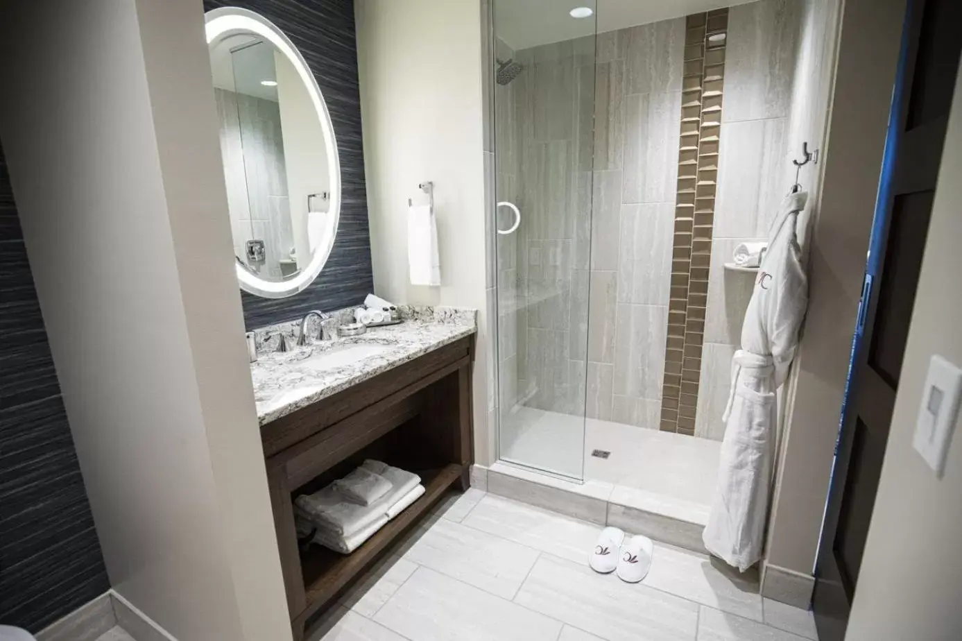Shower, Bathroom in Choctaw Casino & Resort, Durant