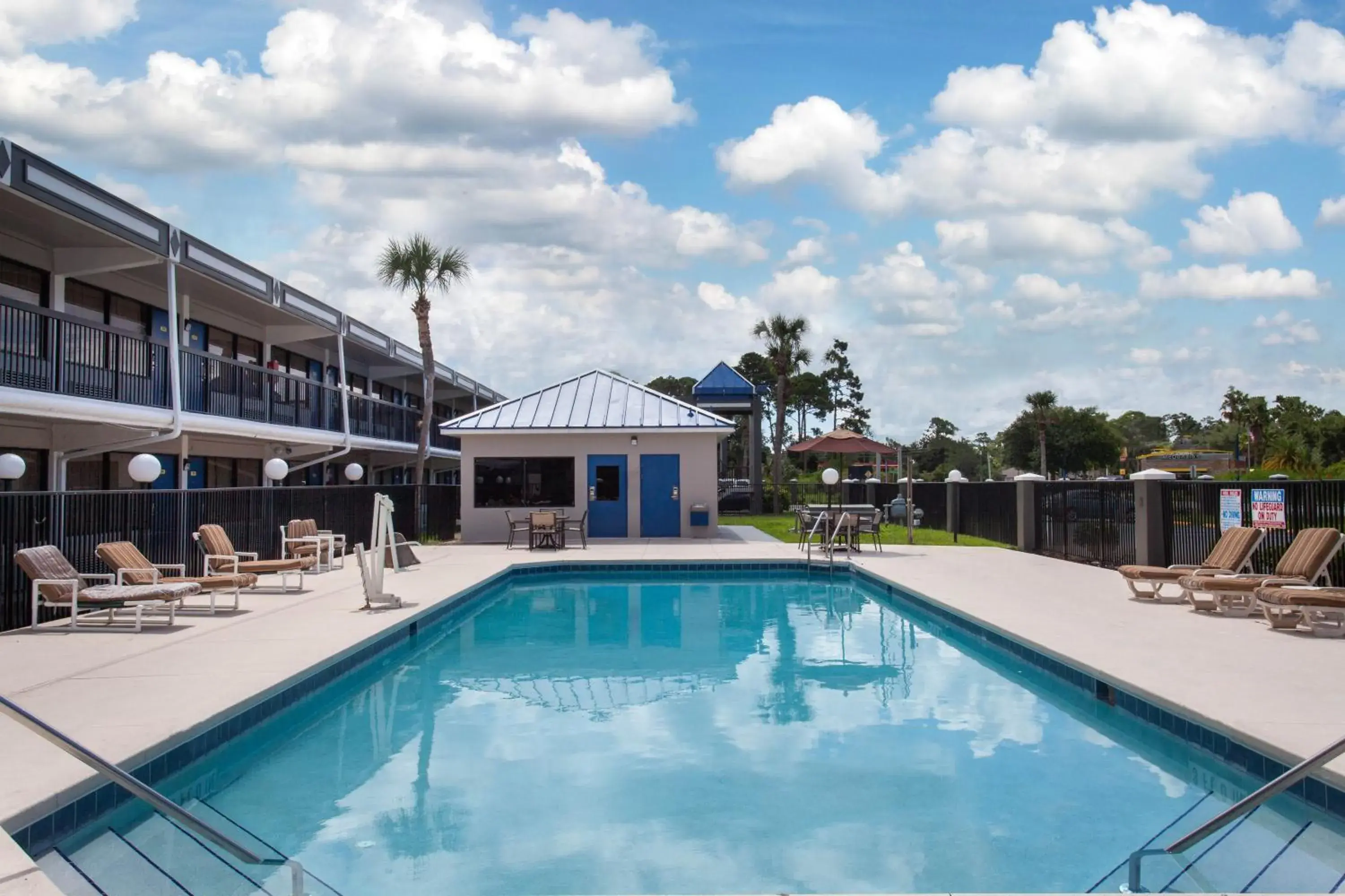 Swimming Pool in Travelodge by Wyndham Deltona