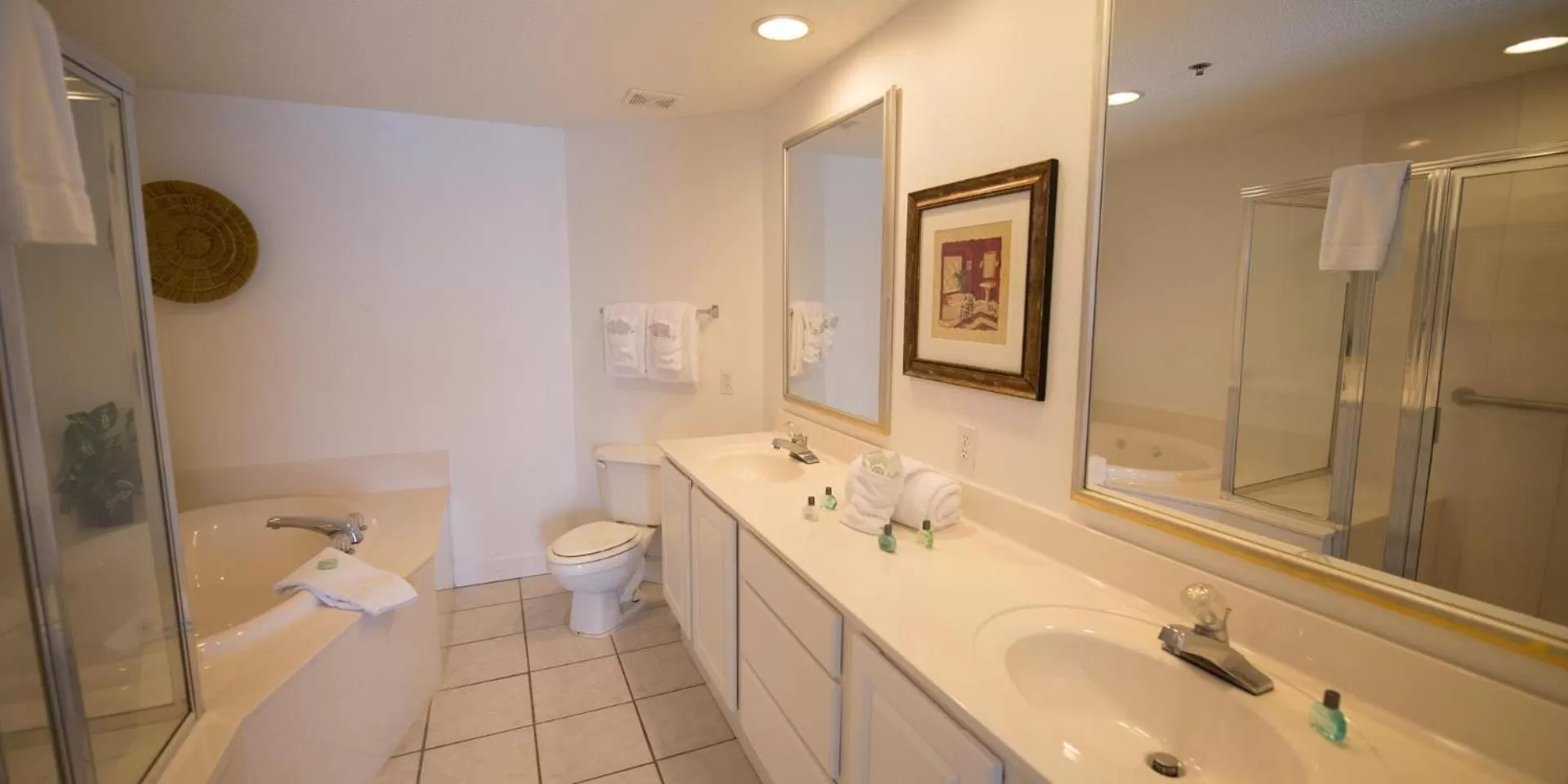 Bathroom in Palm Beach Resort Orange Beach a Ramada by Wyndham