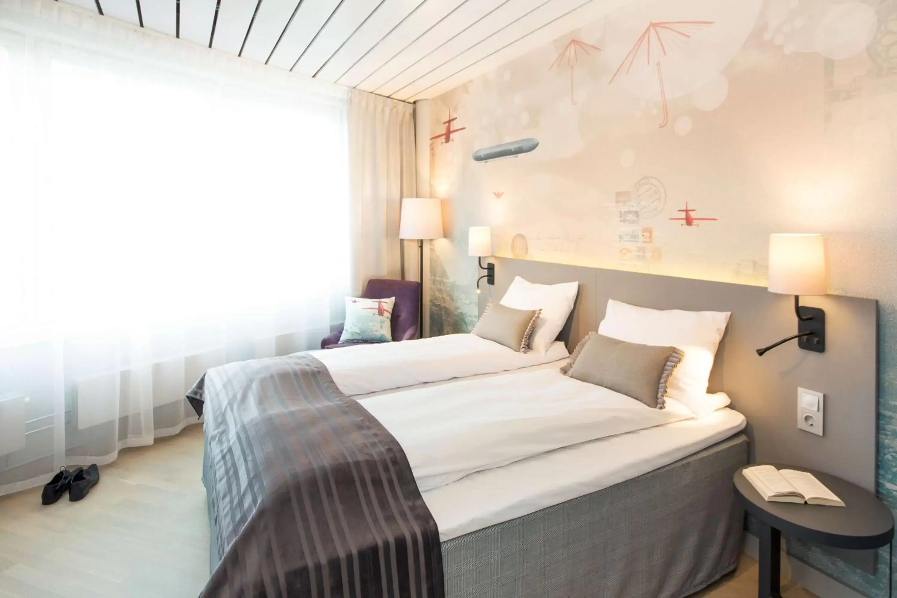 Photo of the whole room, Bed in Scandic Byporten