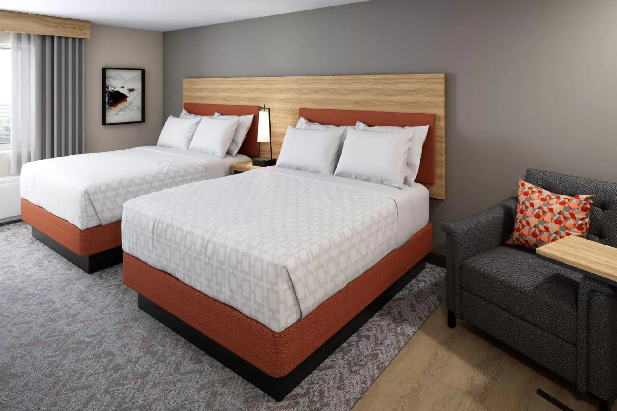 Bedroom in Candlewood Suites - San Antonio - Schertz, an IHG Hotel