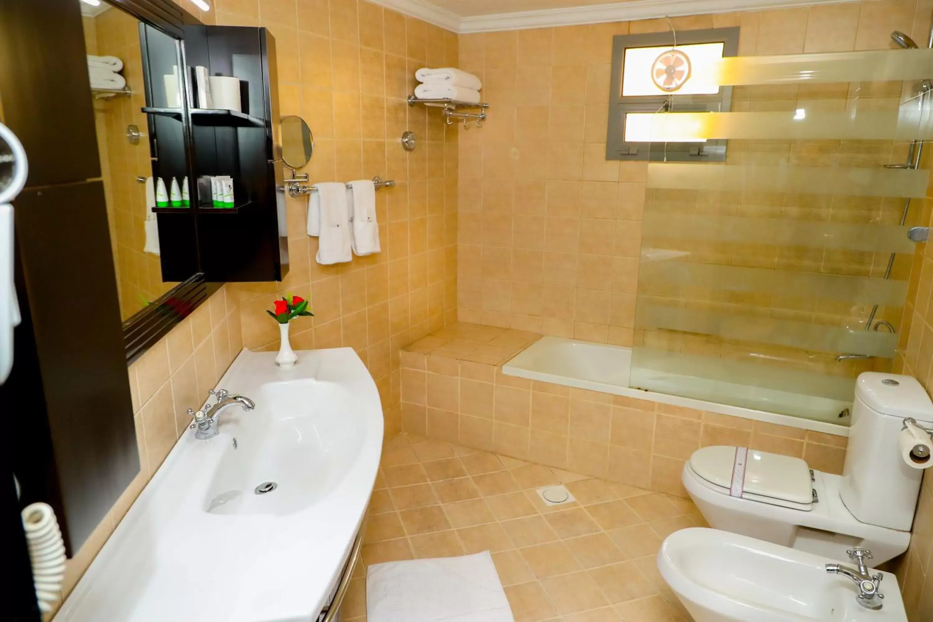 Bathroom in Ewan Ajman Suites Hotel