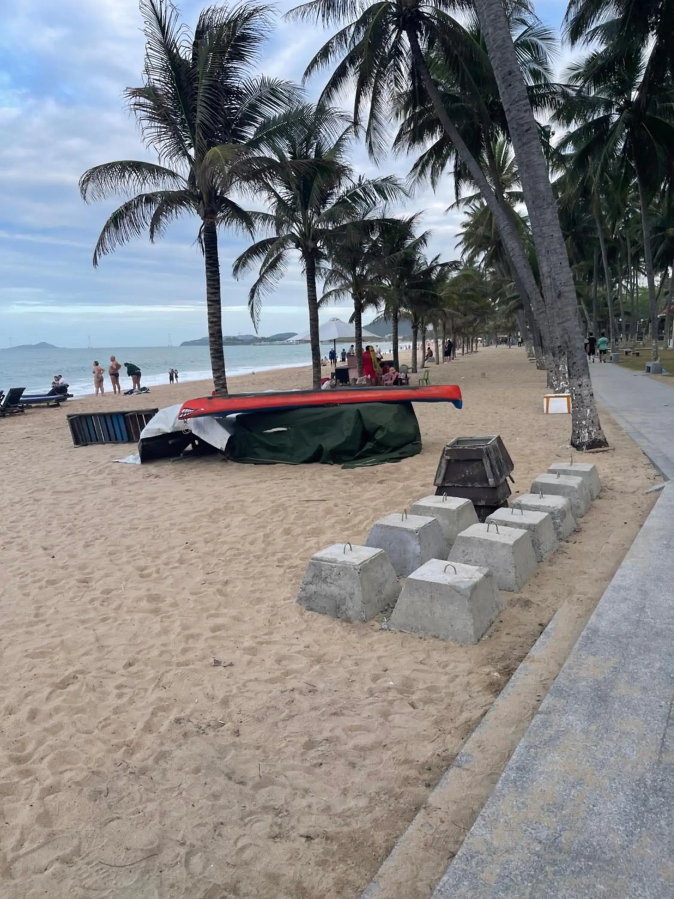 Beach in Tokia hotel nha trang