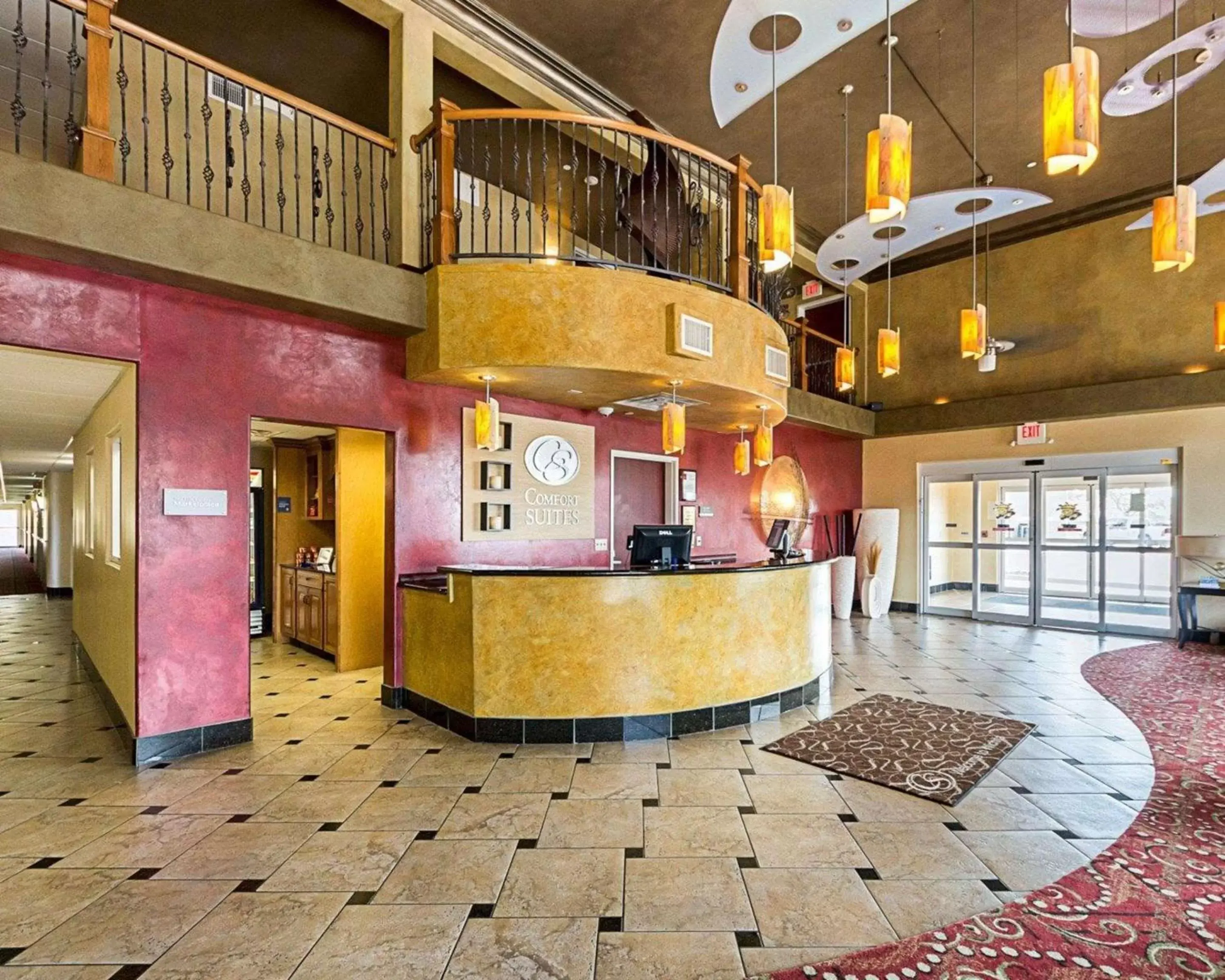 Lobby or reception, Lobby/Reception in Comfort Suites Airport Wichita