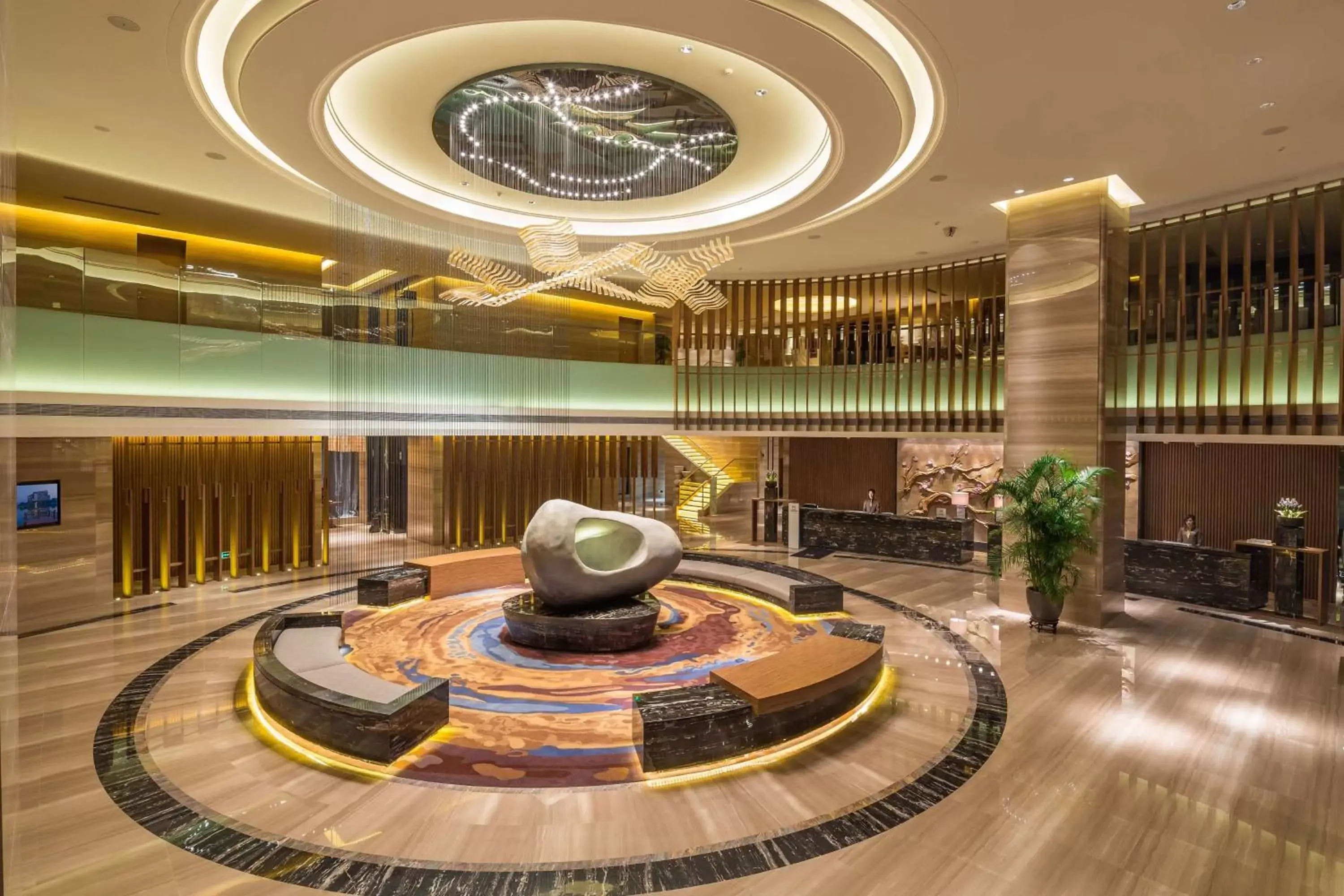 Lobby or reception in DoubleTree by Hilton Hotel Guangzhou - Science City