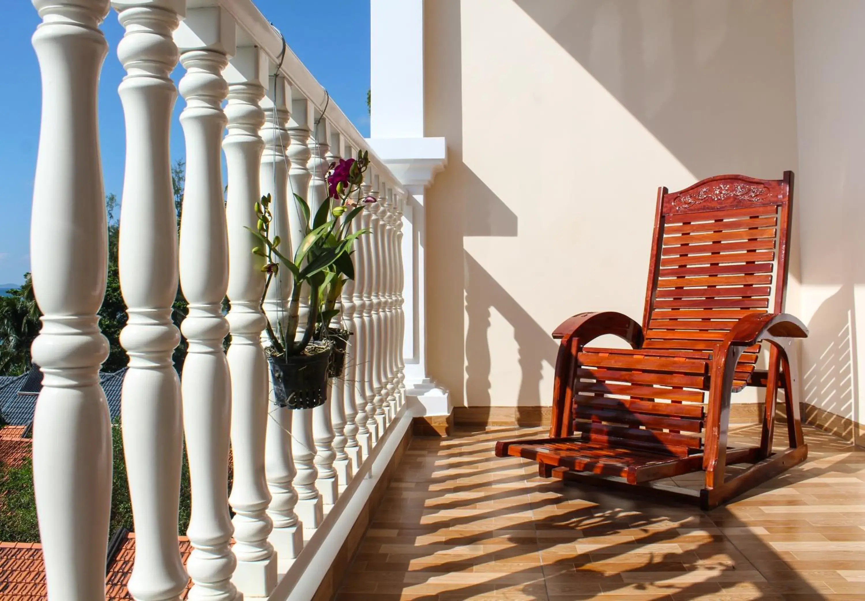 Balcony/Terrace in Phuong Binh House