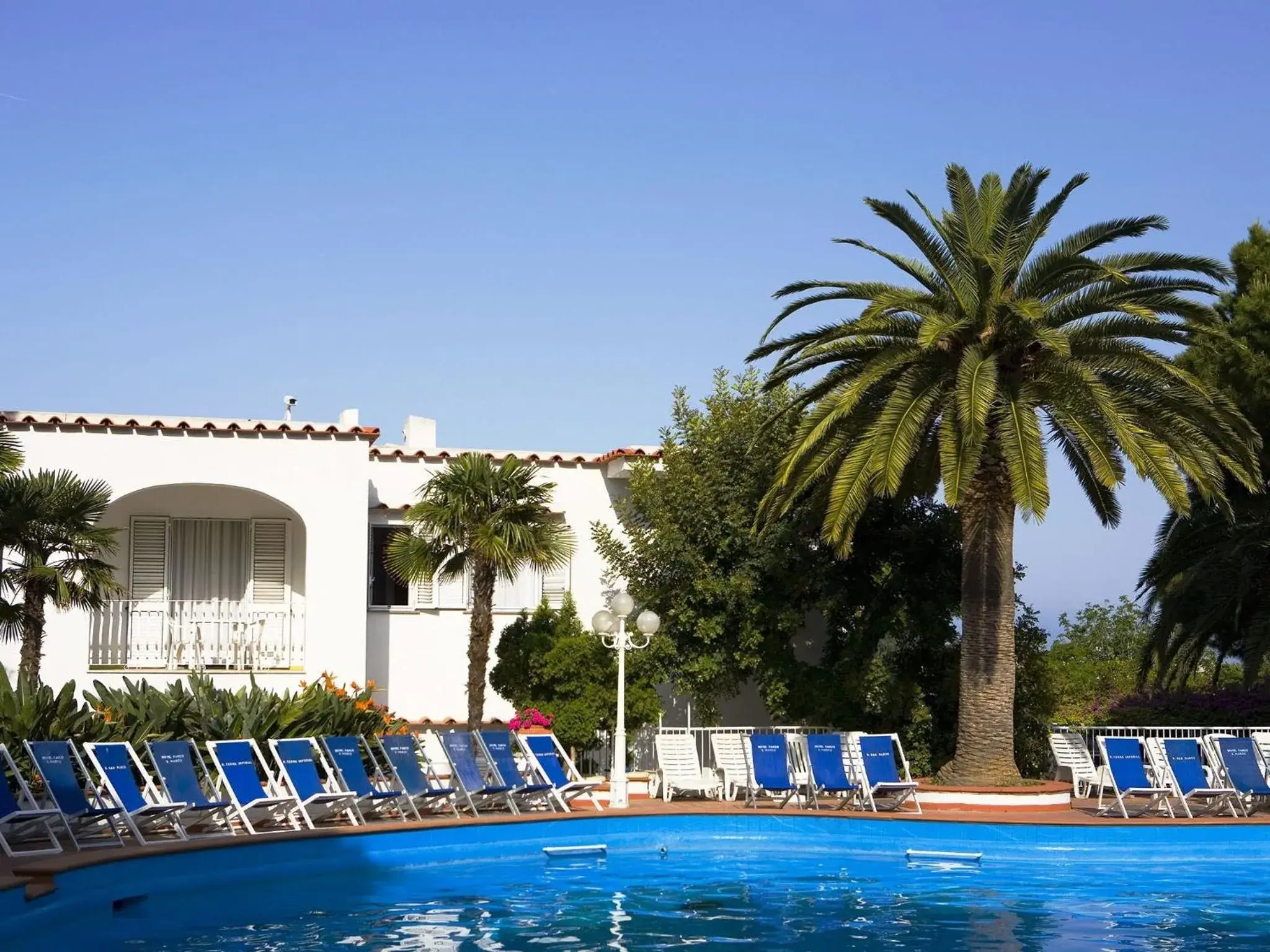 Swimming Pool in Hotel Terme Park Imperial