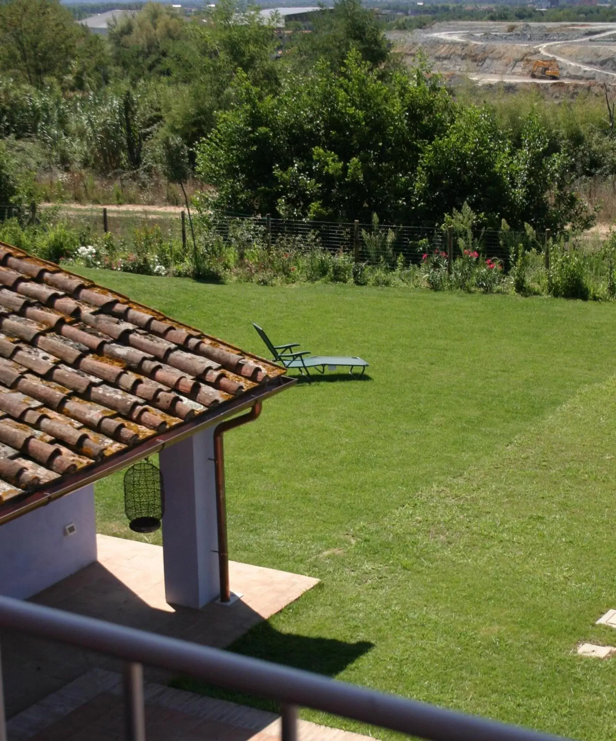 Garden view in Casa Fontanino