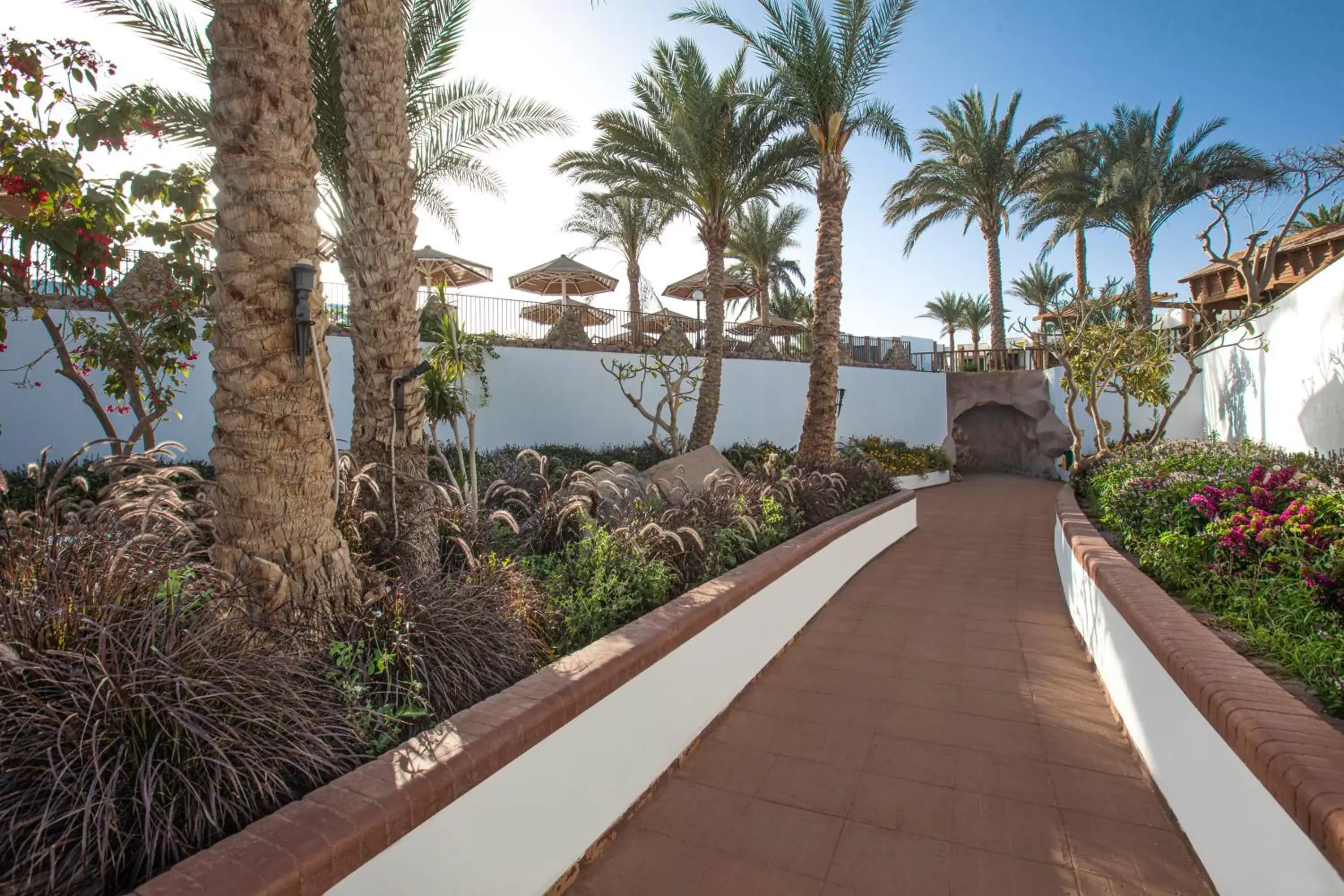 Patio in Pyramisa Beach Resort Sharm El Sheikh