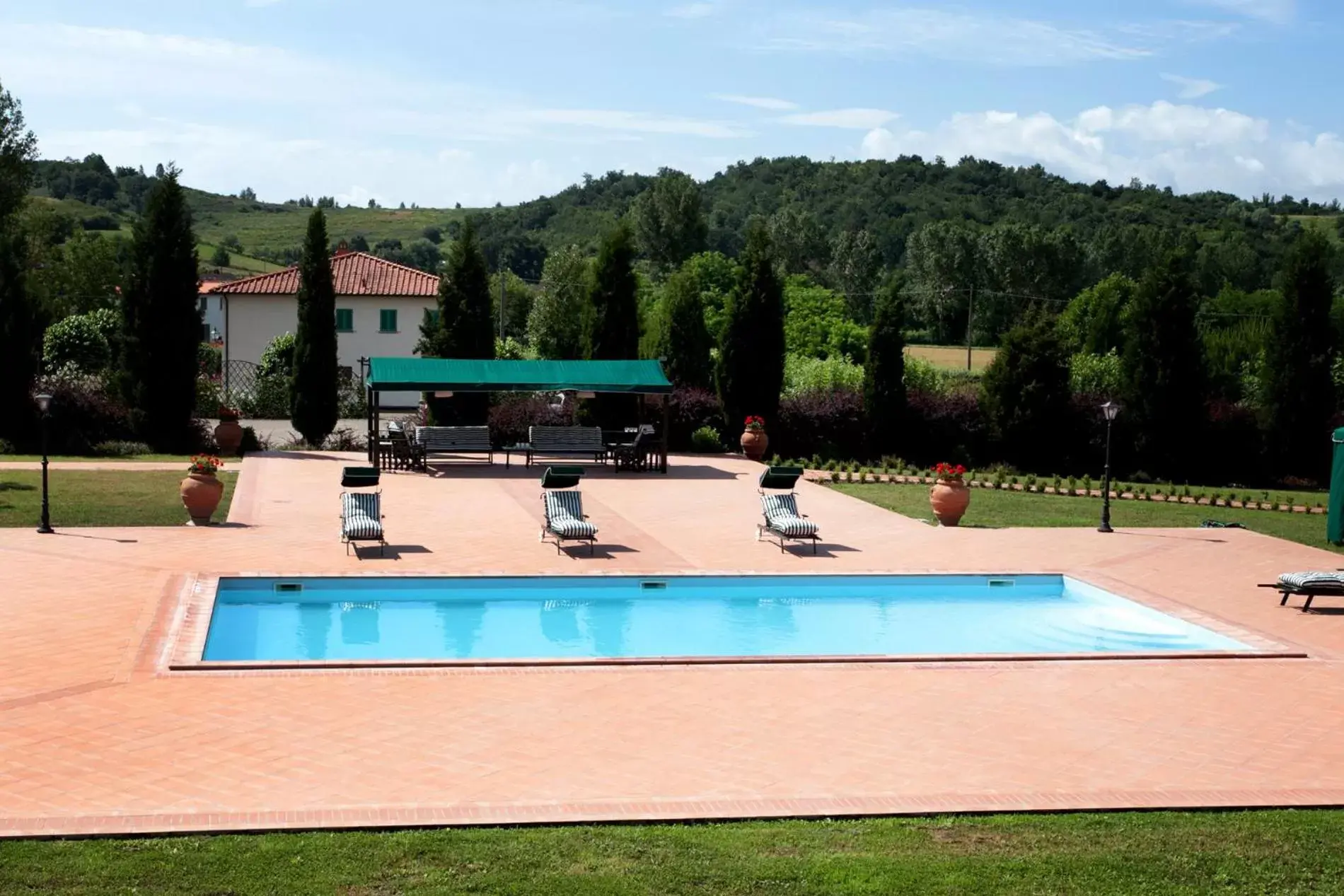 Garden view, Pool View in VIESCA Suites & Villas Il Borro Toscana